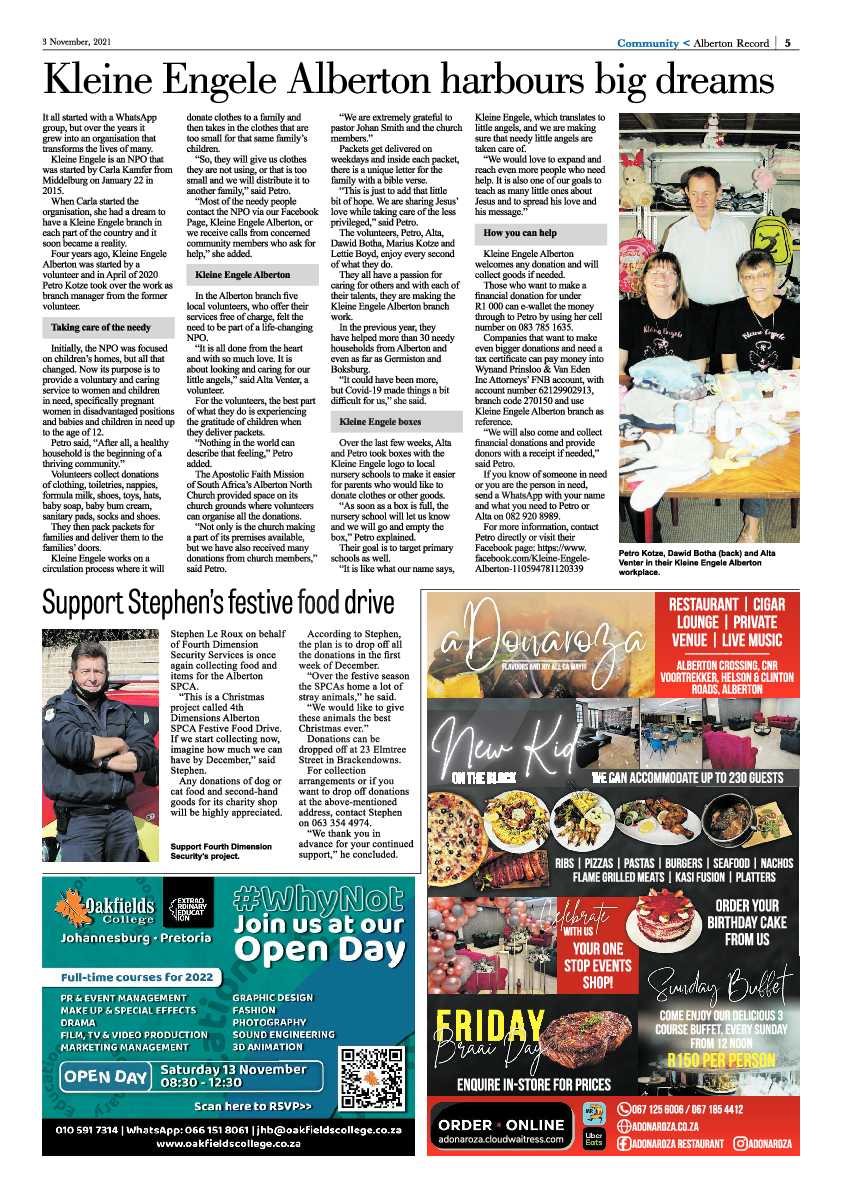 Alberton Record 03 November 2021 page 7