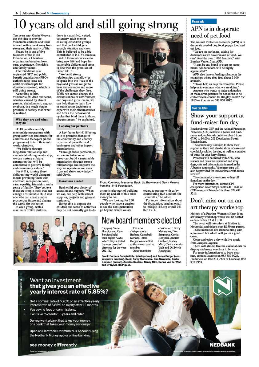 Alberton Record 03 November 2021 page 8