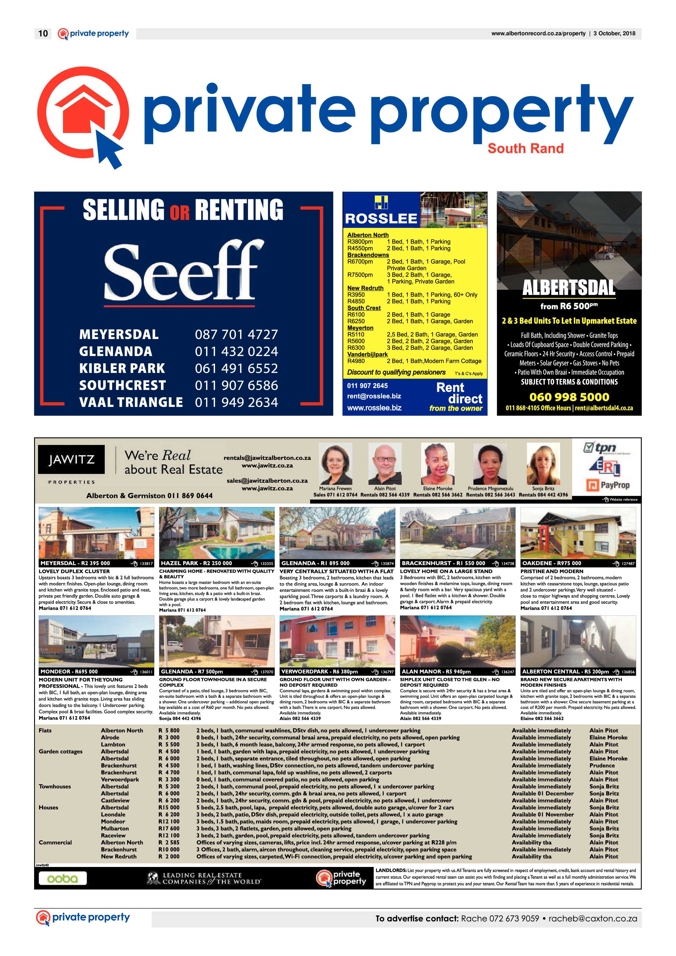 Alberton Record 03 October 2018 page 10