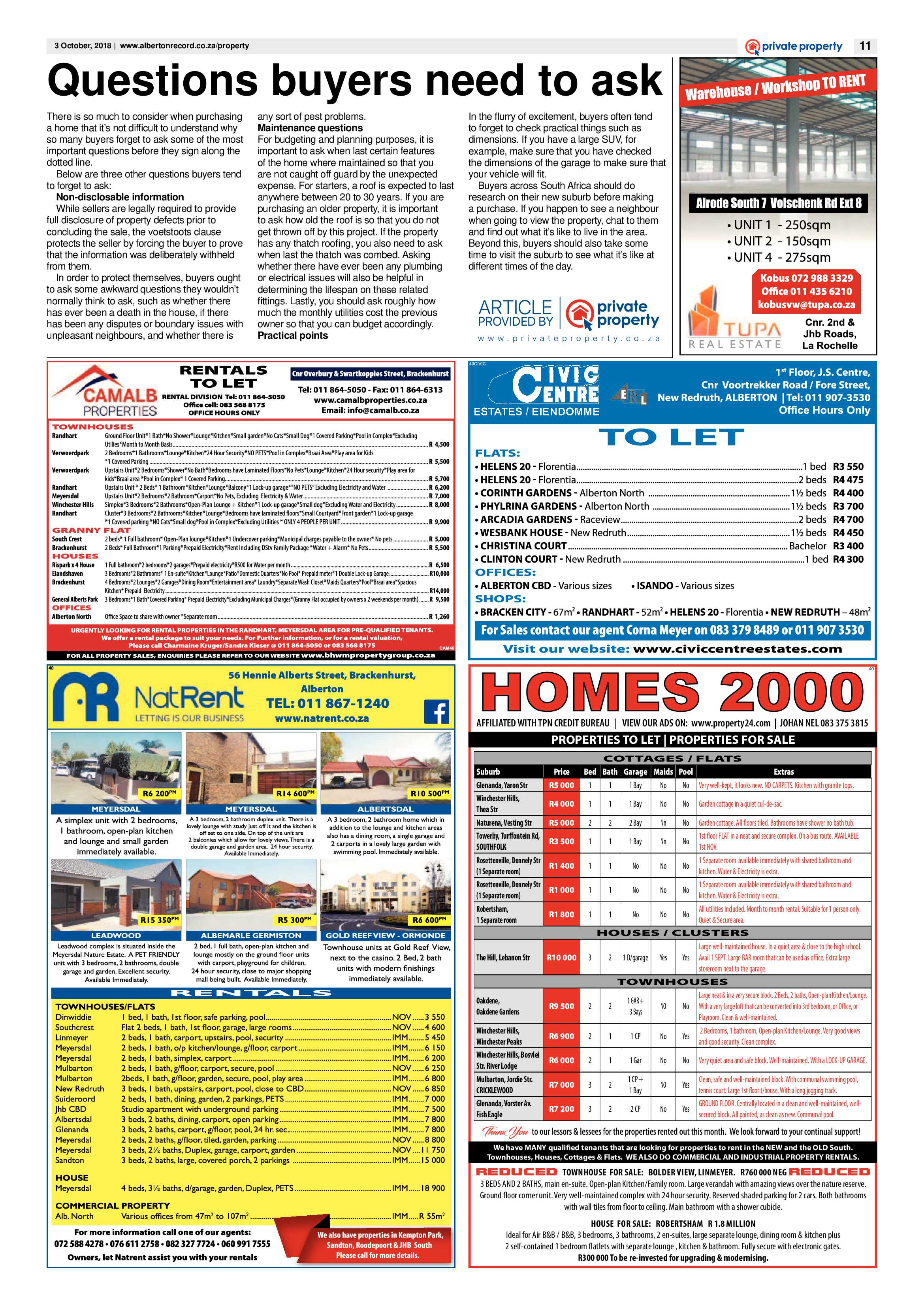 Alberton Record 03 October 2018 page 11