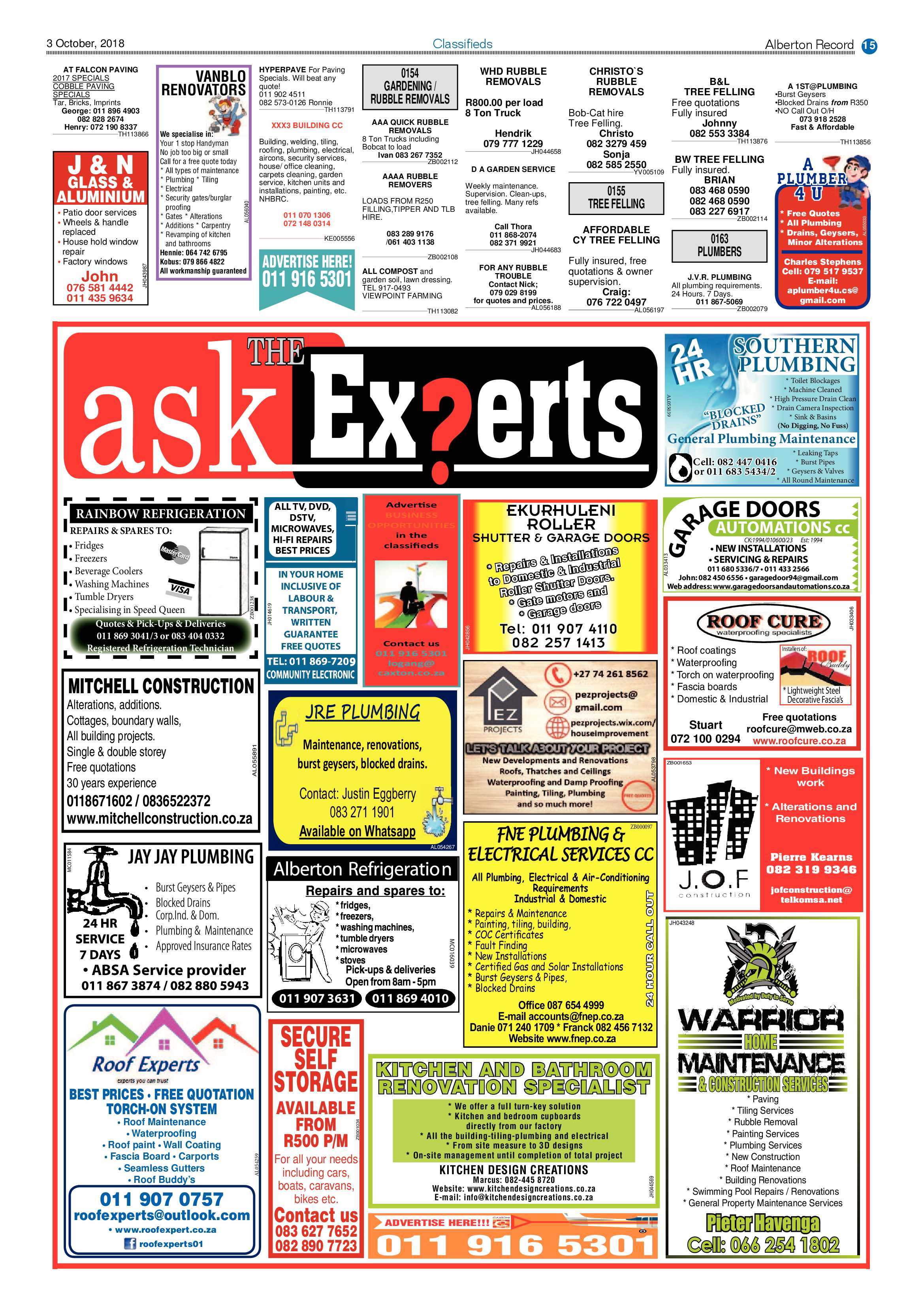 Alberton Record 03 October 2018 page 15
