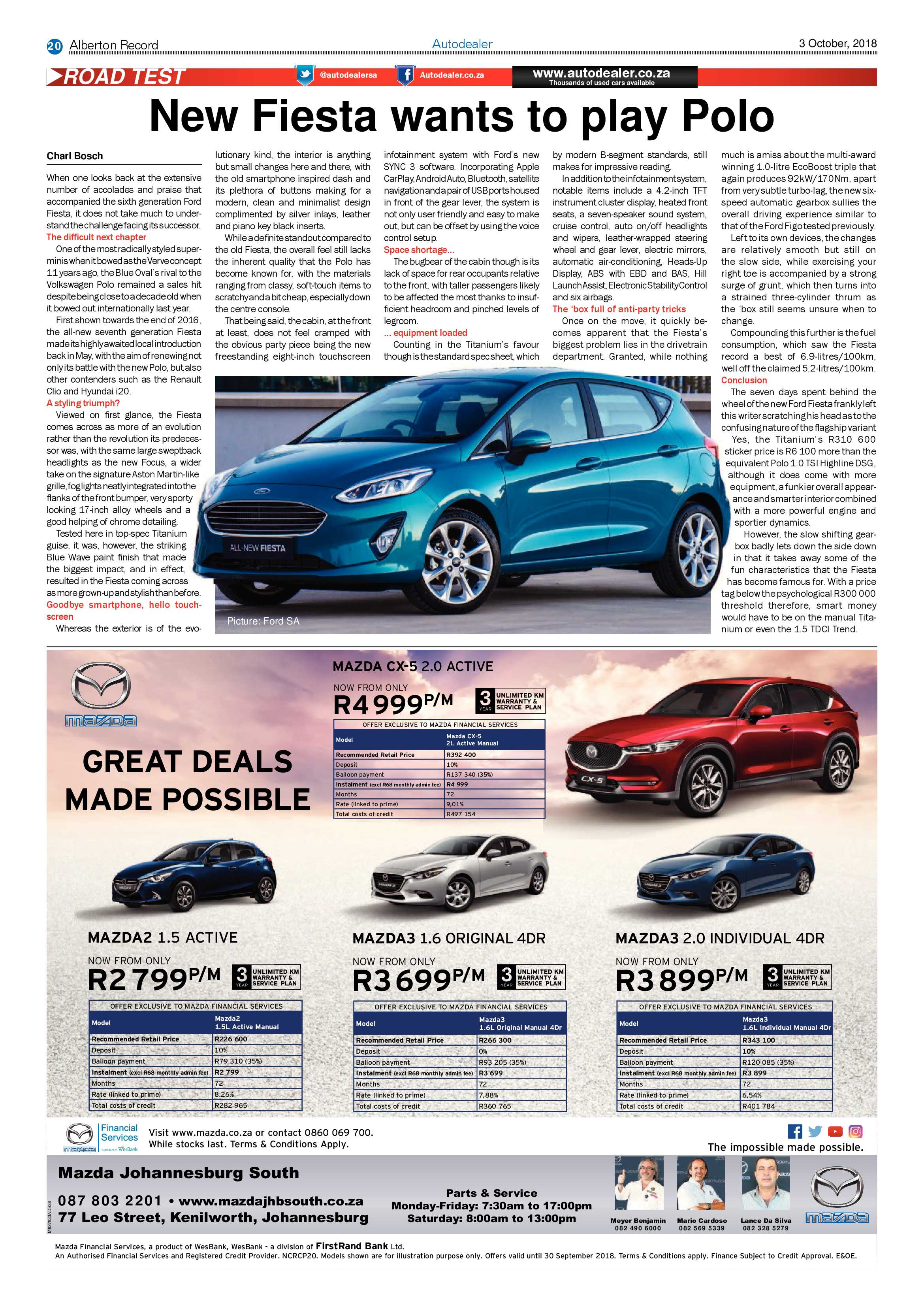 Alberton Record 03 October 2018 page 20