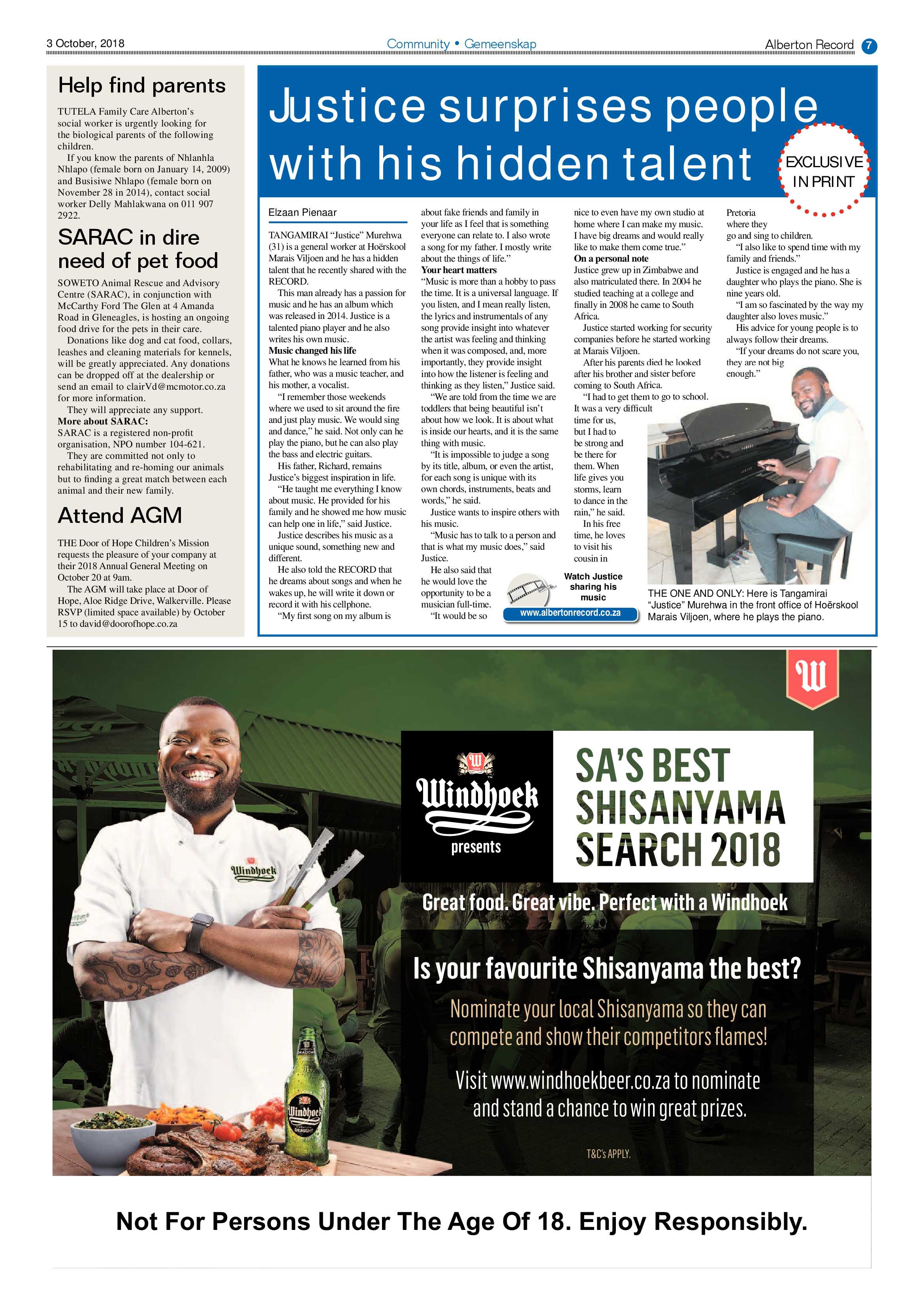 Alberton Record 03 October 2018 page 7