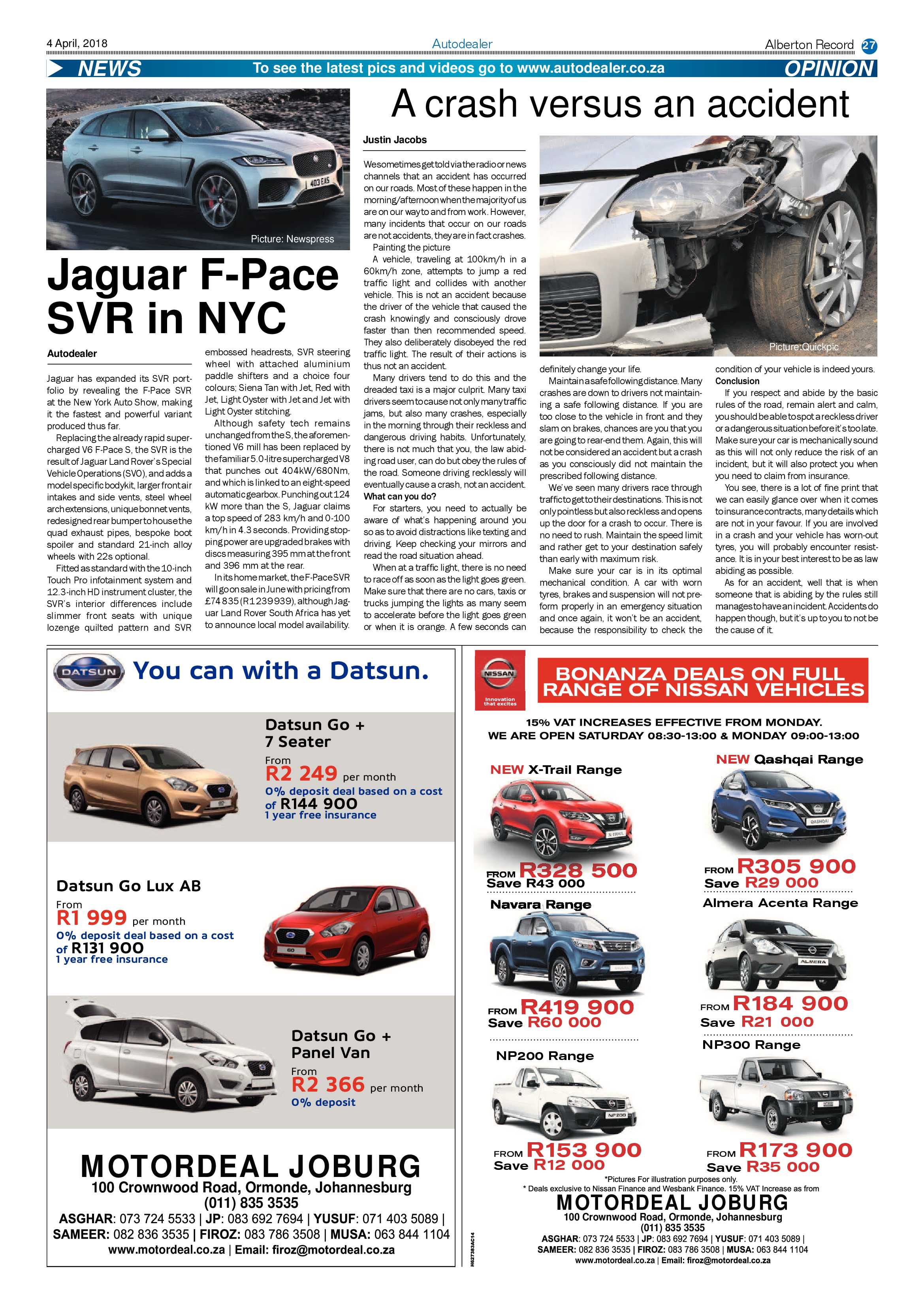 Alberton Record 04 April 2018 page 27