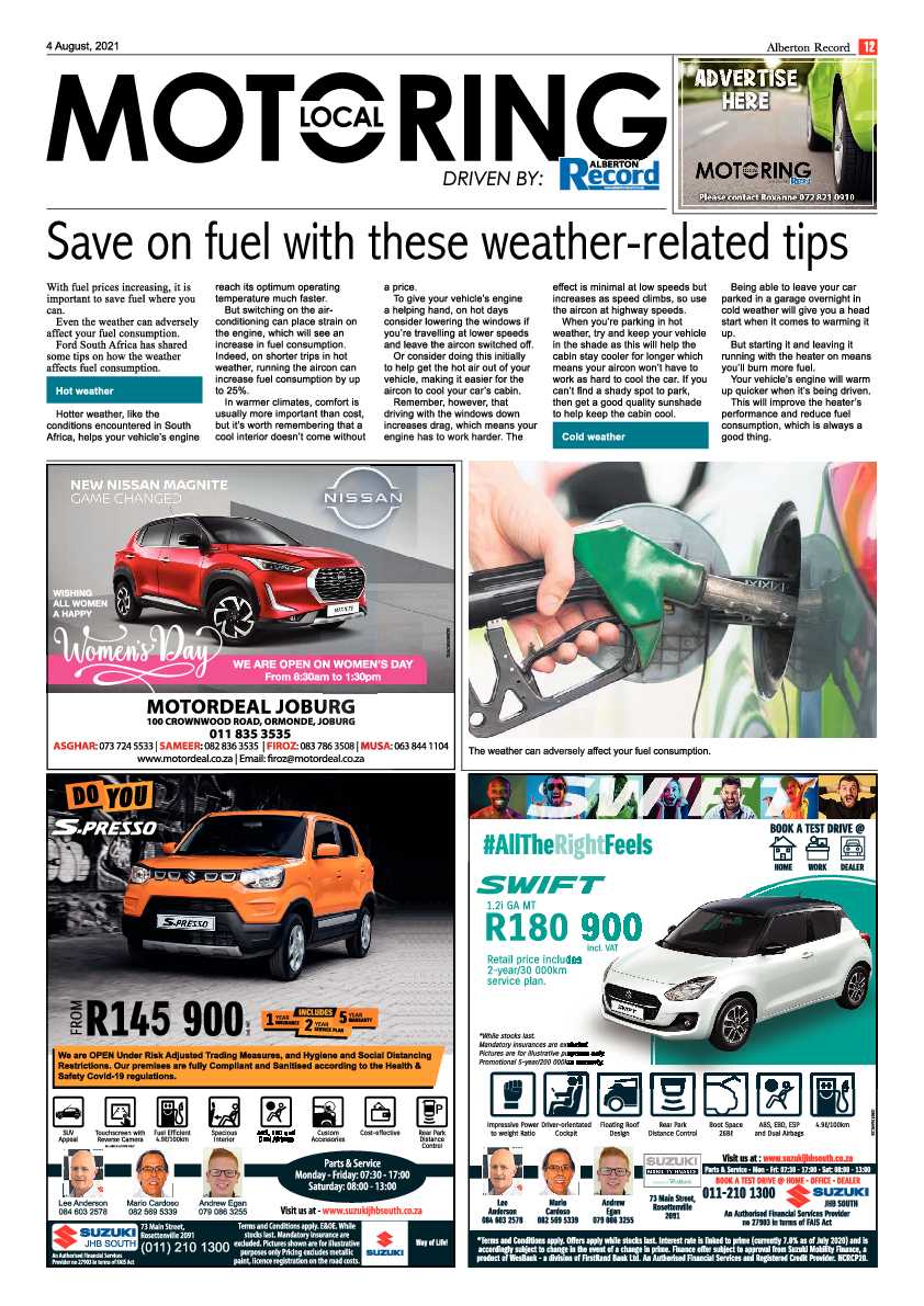 Alberton Record 04 August 2021 page 12