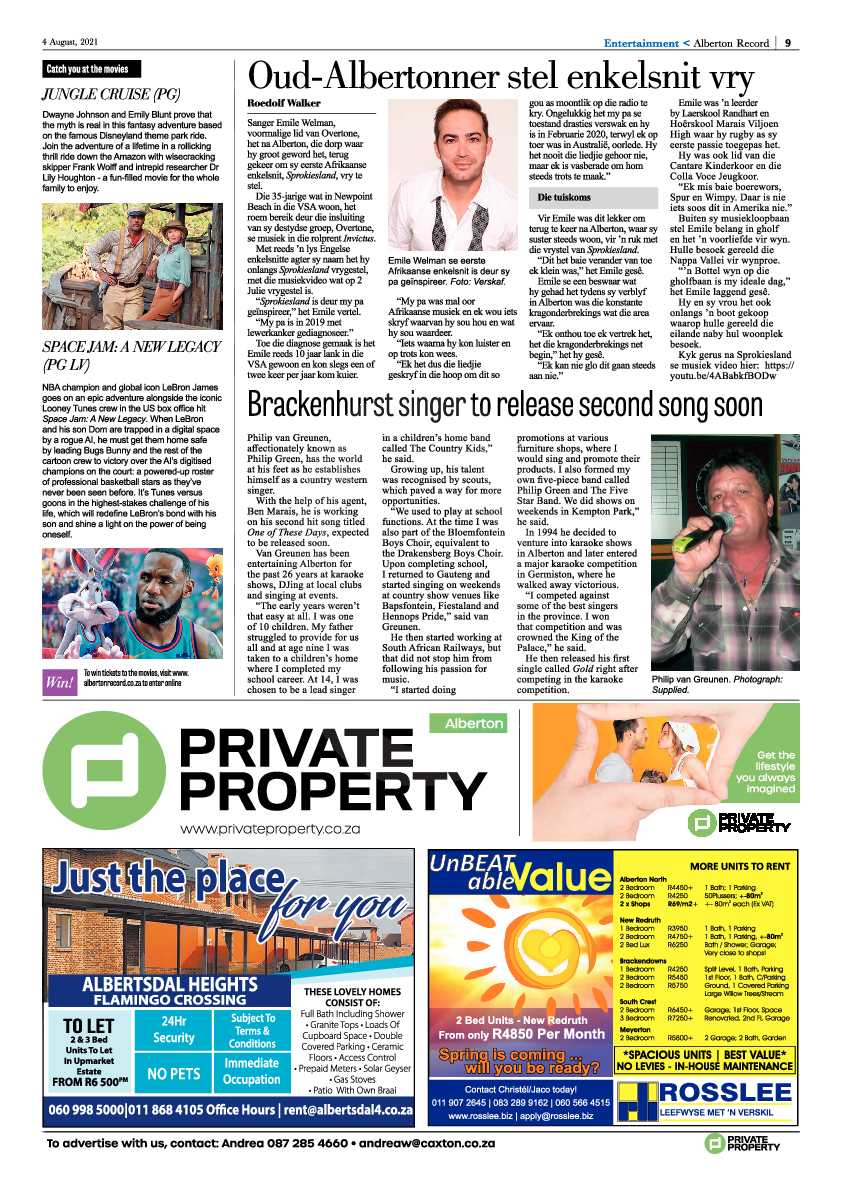 Alberton Record 04 August 2021 page 9