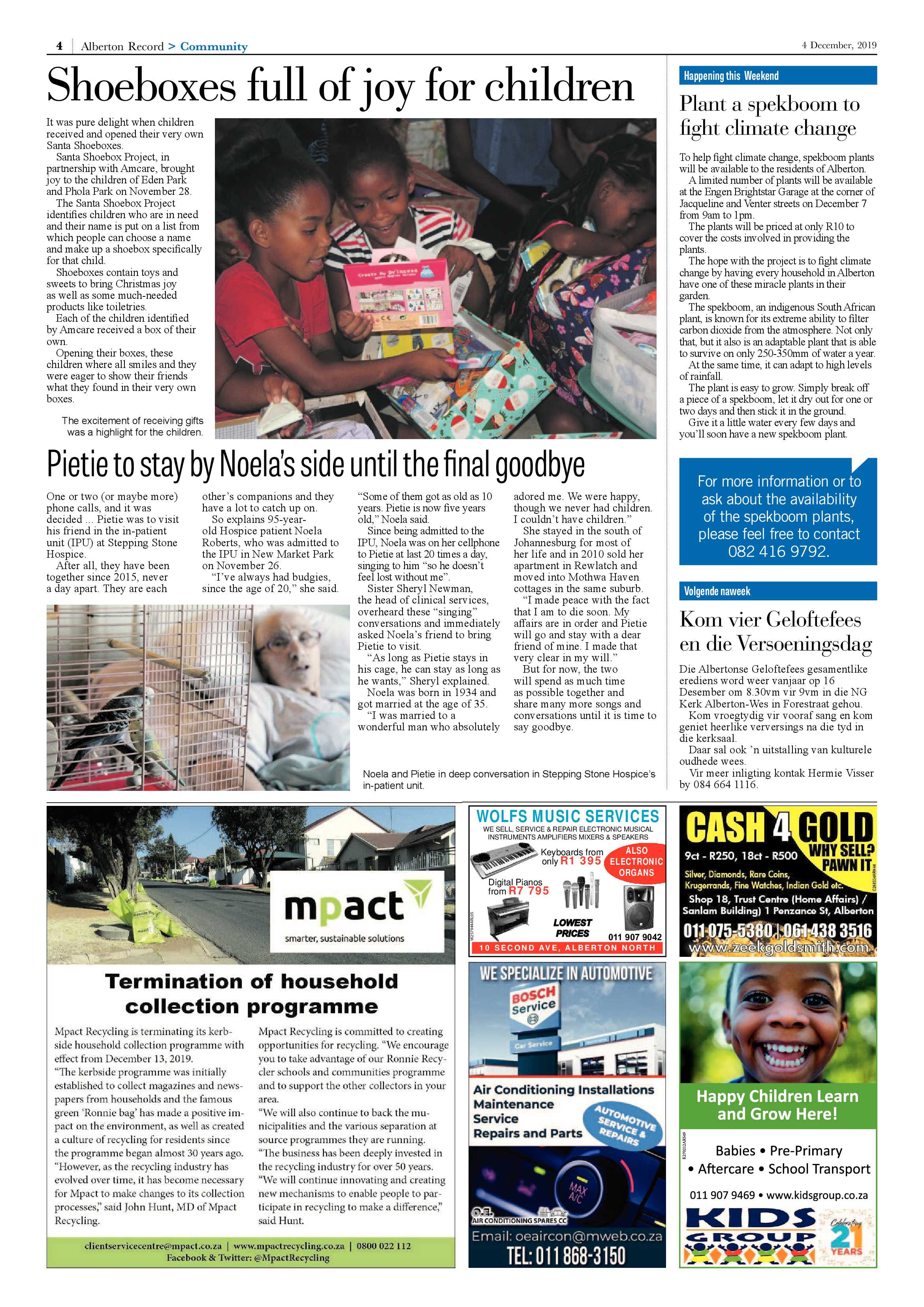 Alberton Record 04 December 2019 page 4
