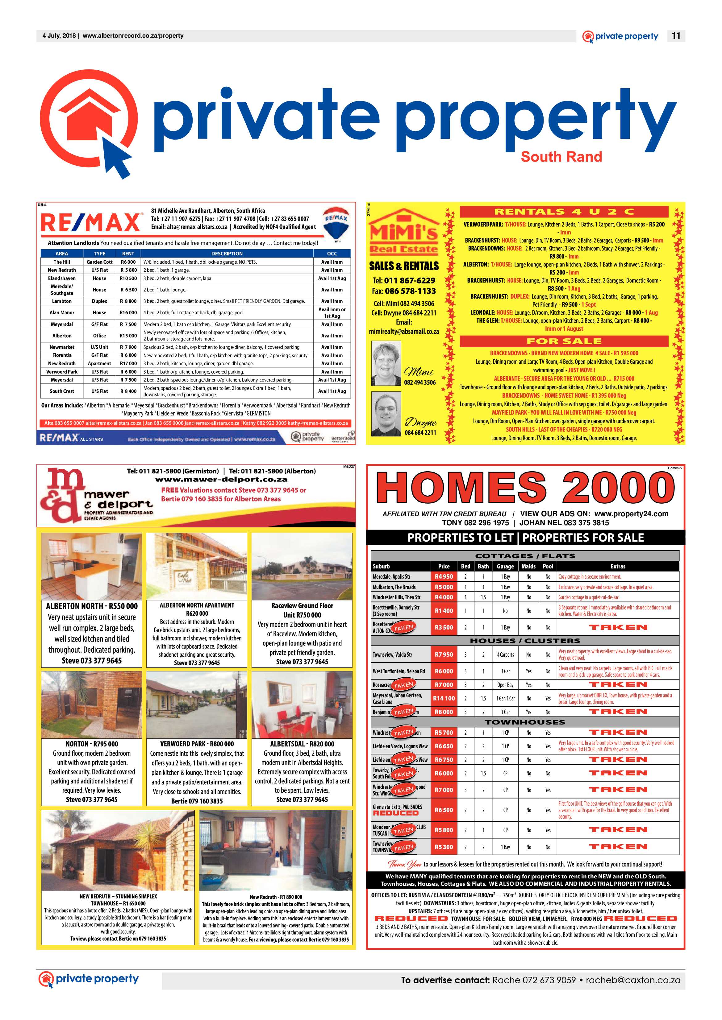 Alberton Record 04 July 2018 page 11