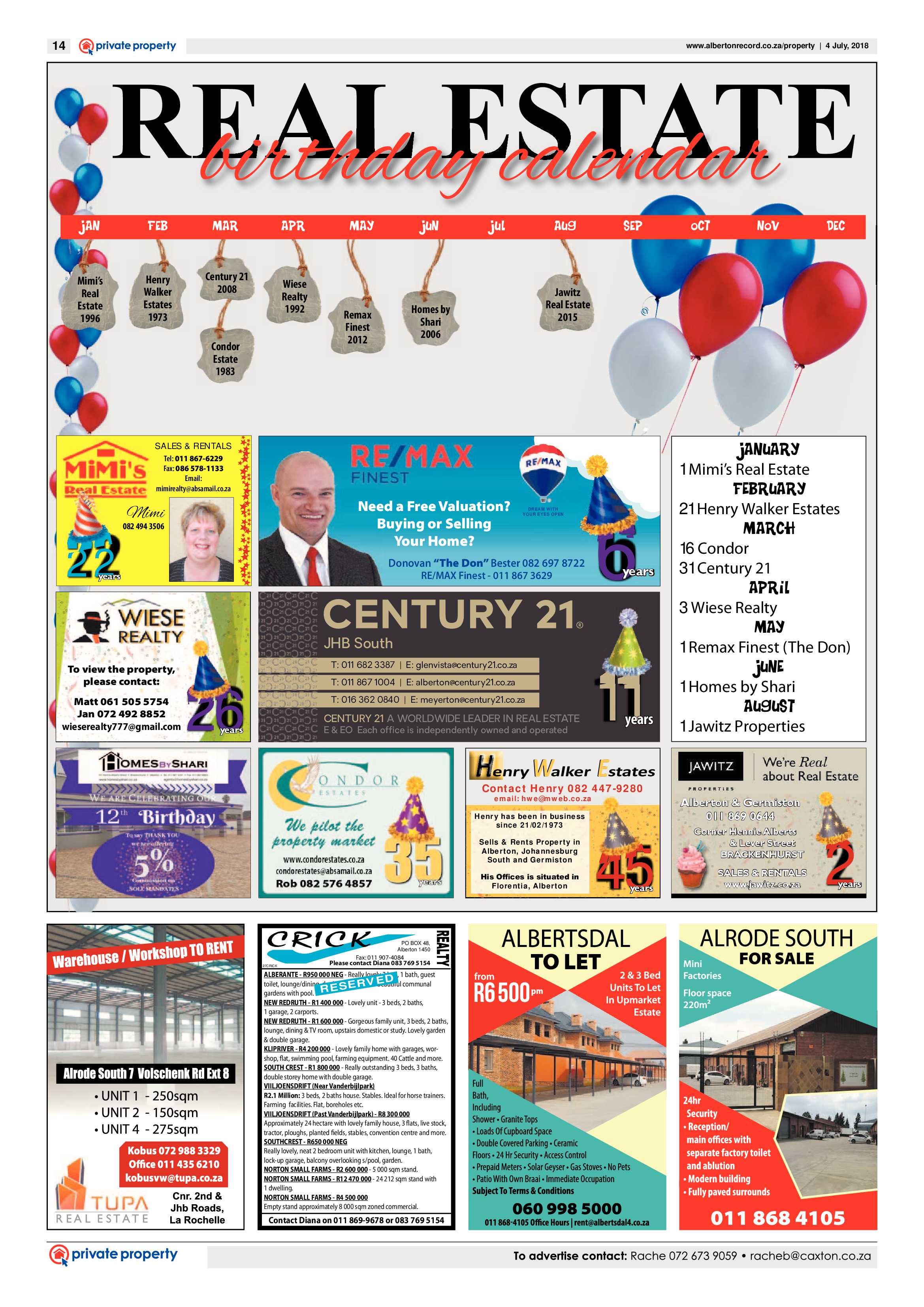 Alberton Record 04 July 2018 page 14