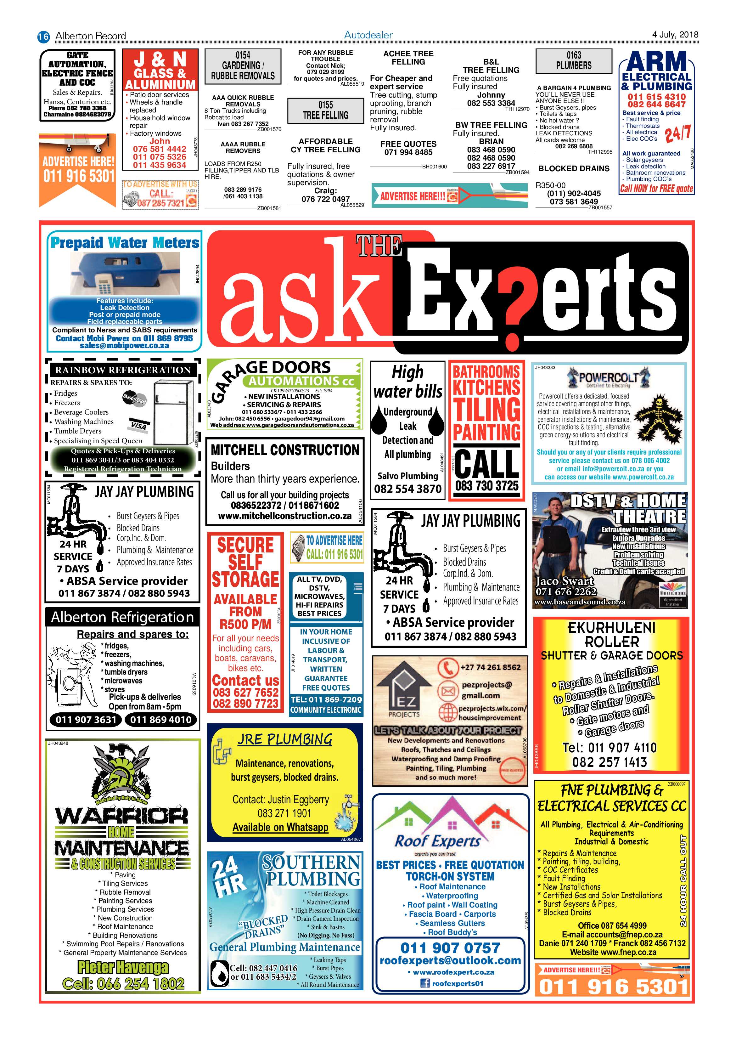 Alberton Record 04 July 2018 page 16