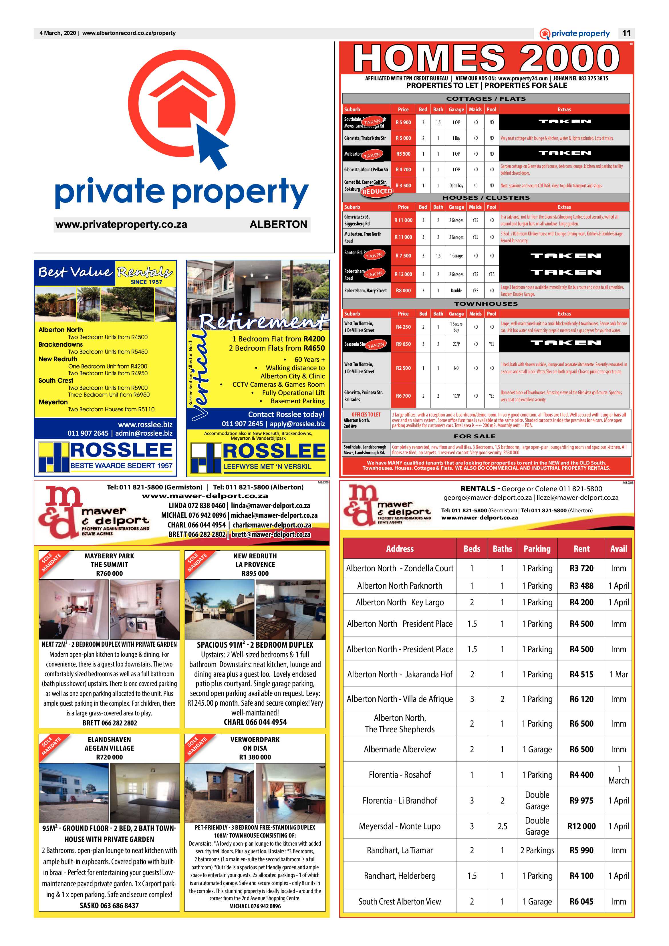 Alberton Record 04 March 2020 page 11