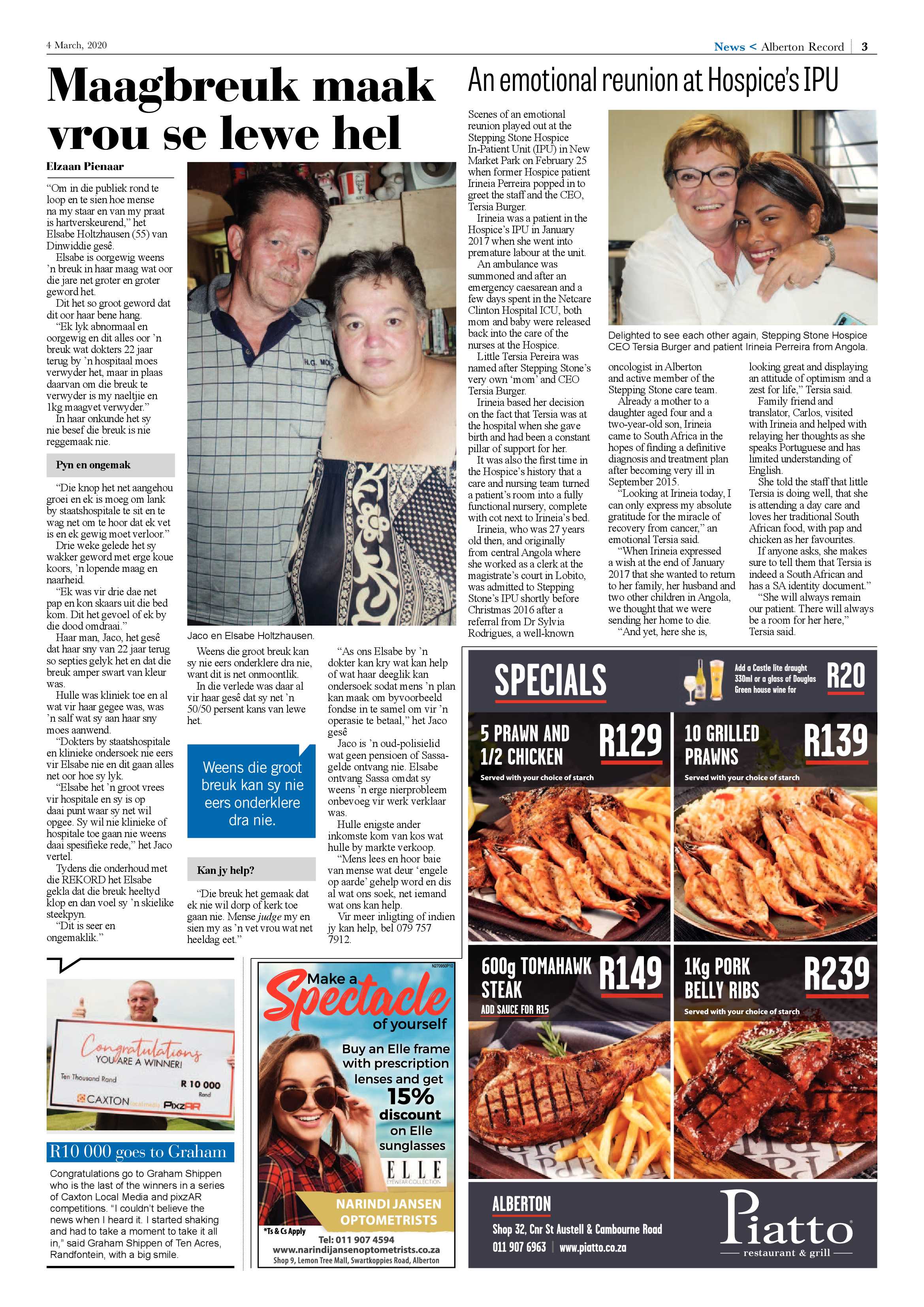 Alberton Record 04 March 2020 page 3