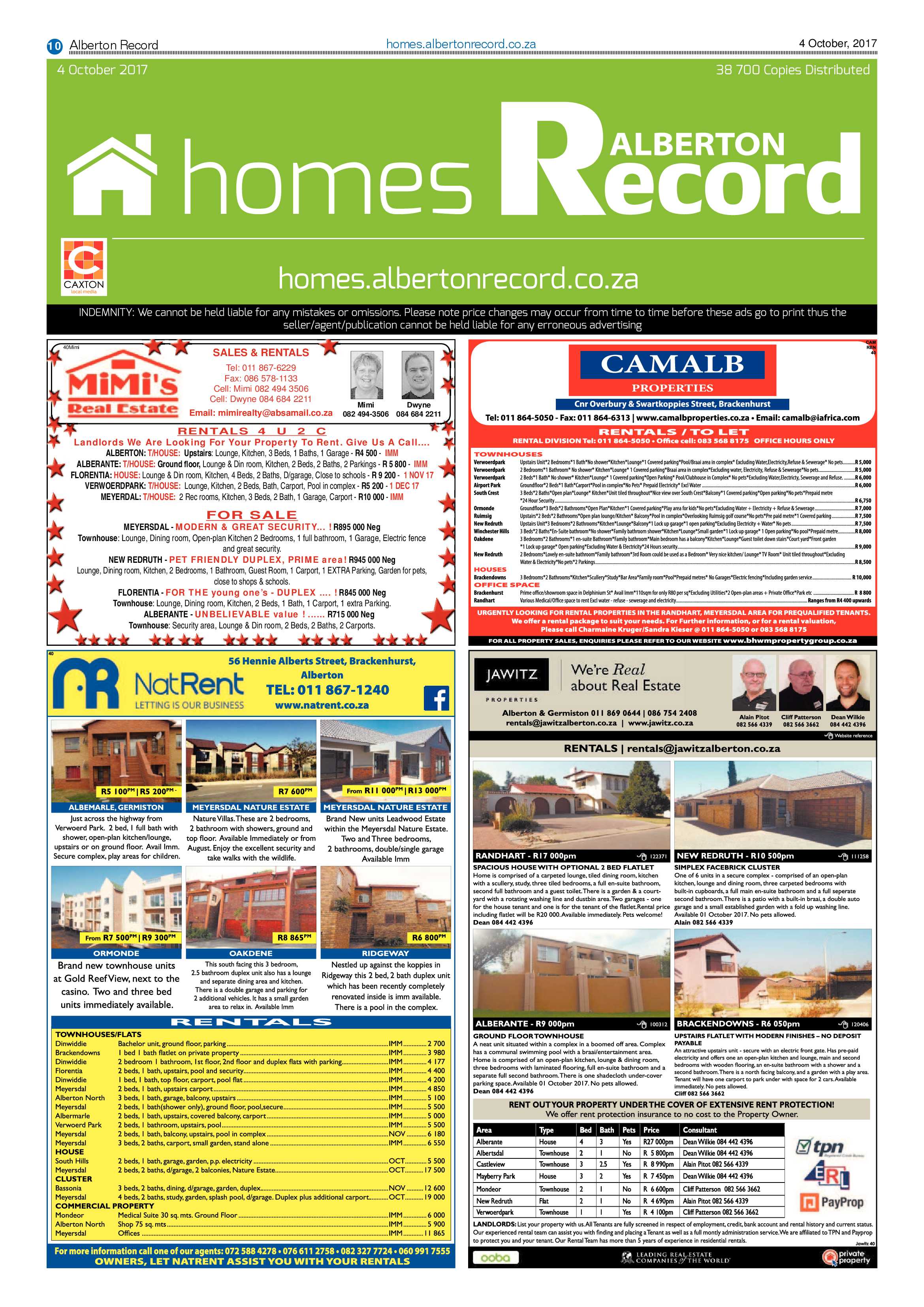 Alberton Record 04 October 2017 page 10
