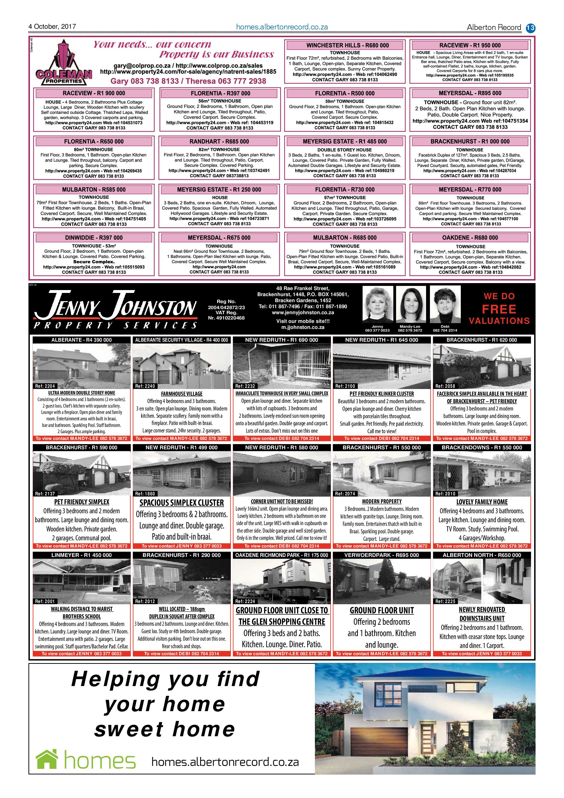 Alberton Record 04 October 2017 page 13