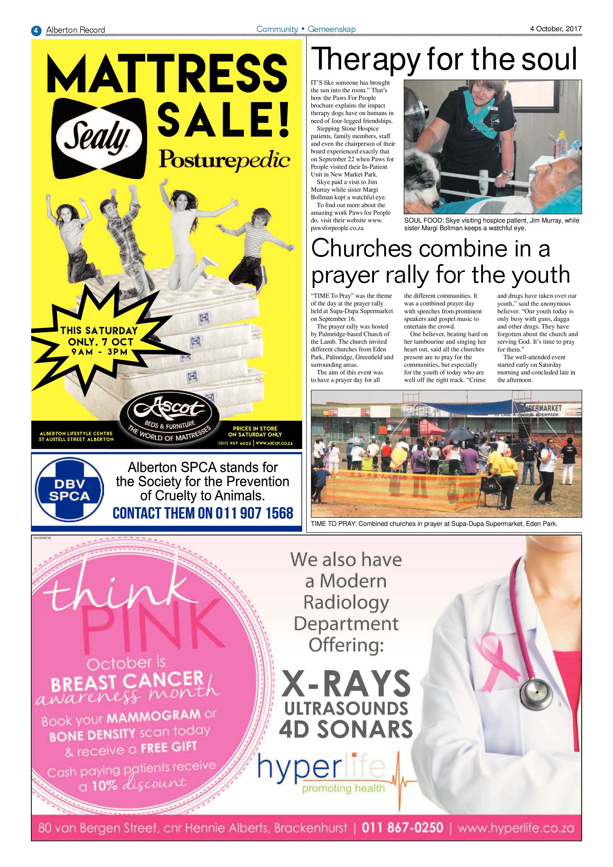 Alberton Record 04 October 2017 page 4