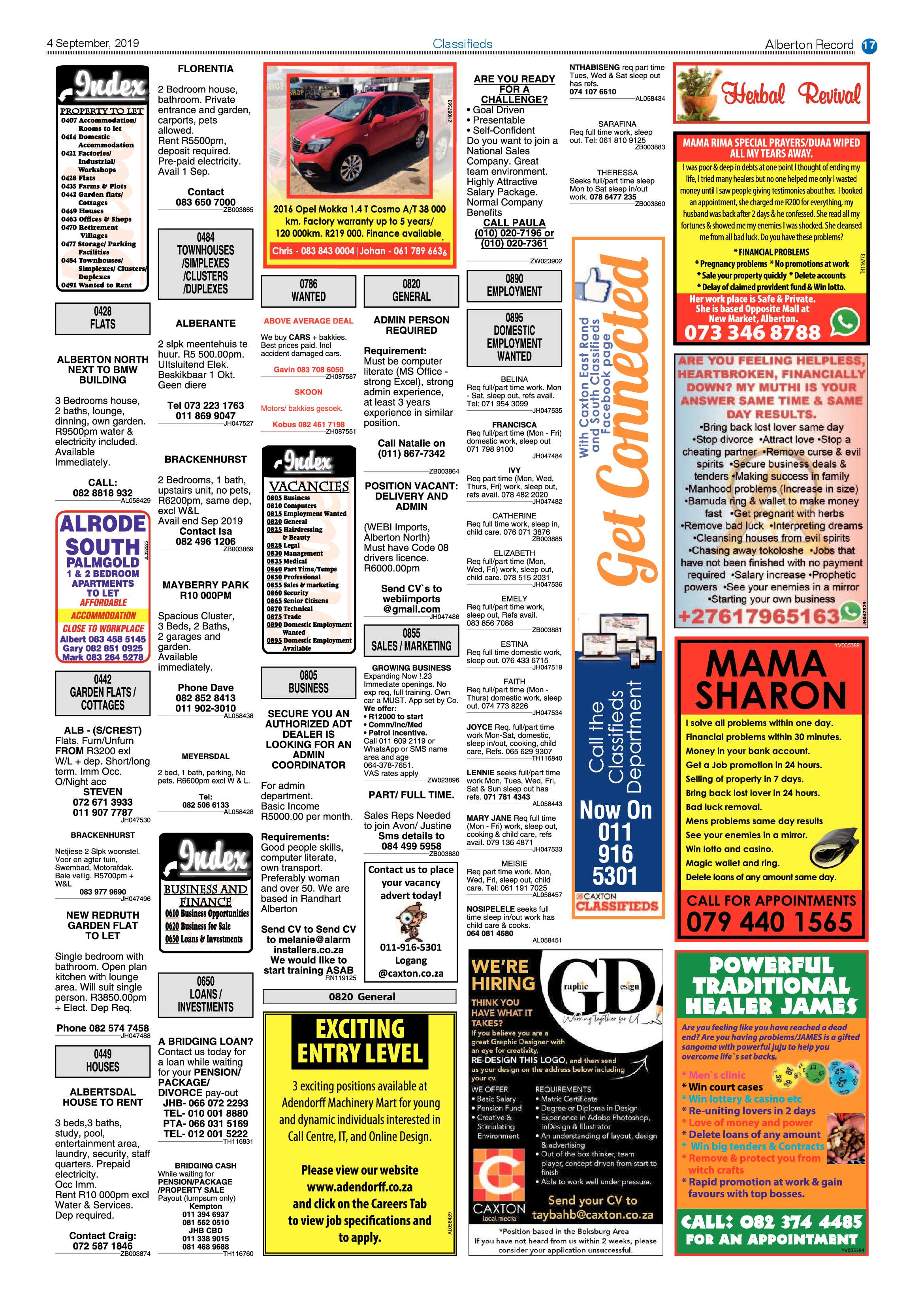 Alberton Record 04 September 2019 page 17