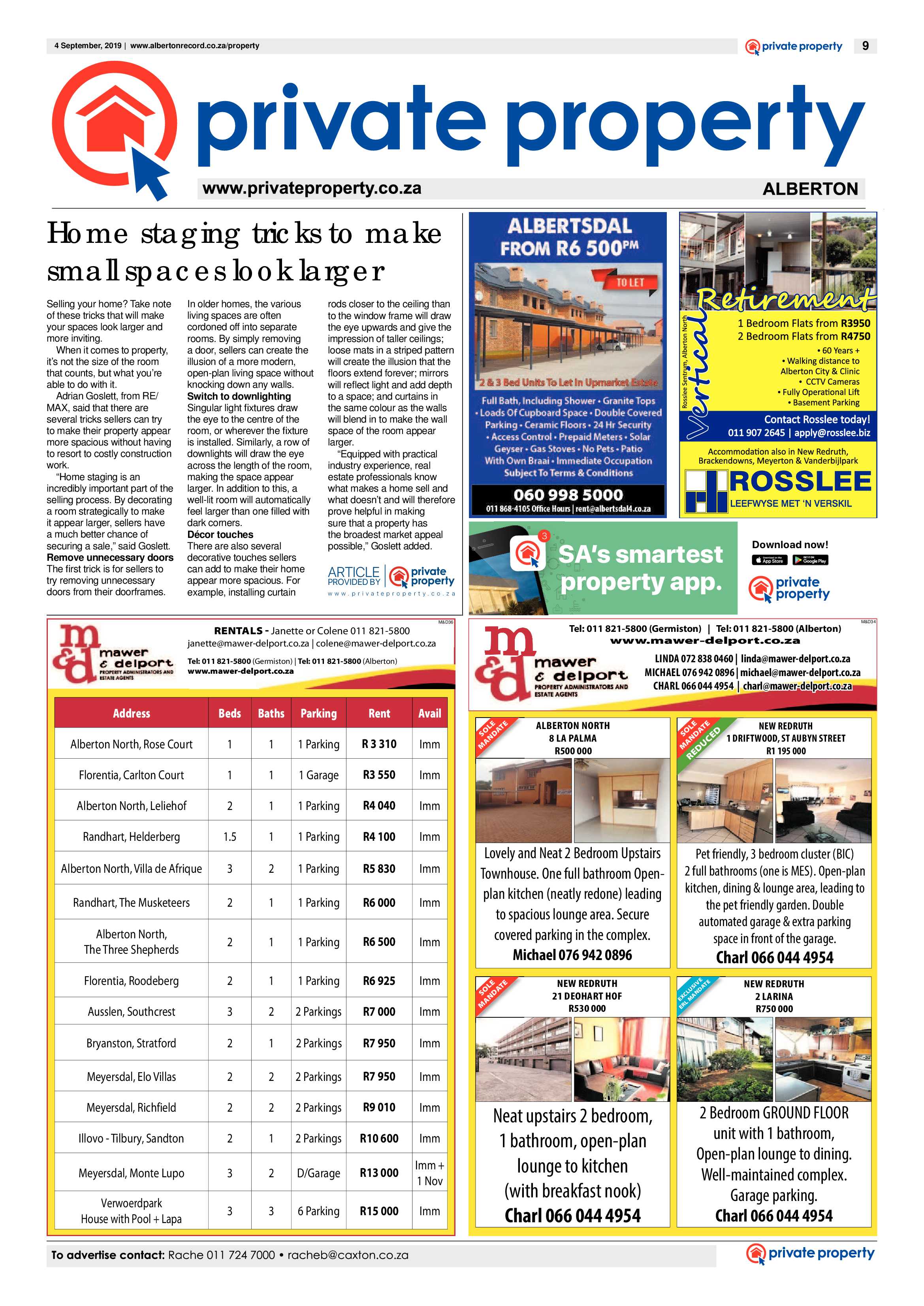 Alberton Record 04 September 2019 page 9