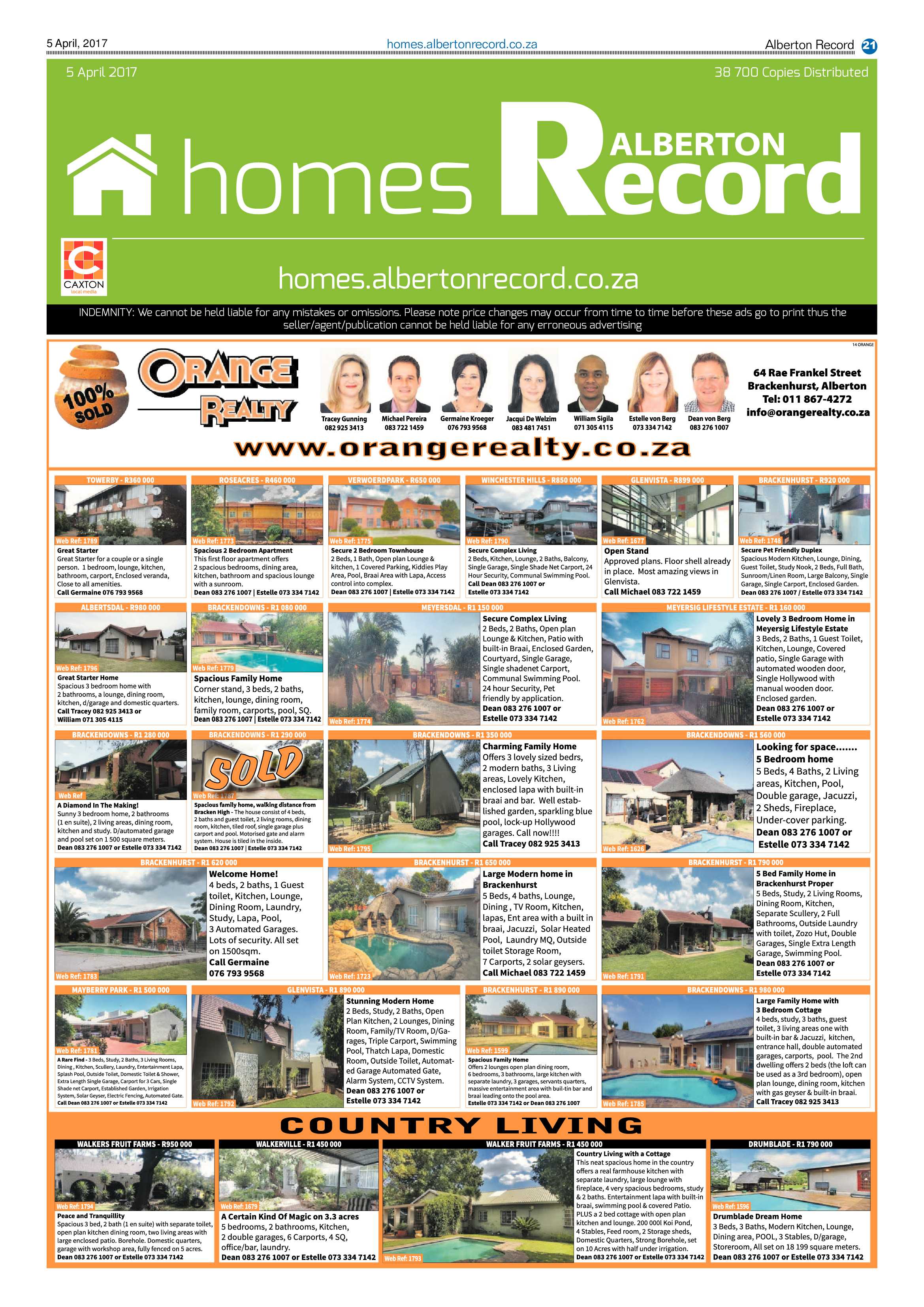 Alberton Record 05 April 2017 page 21