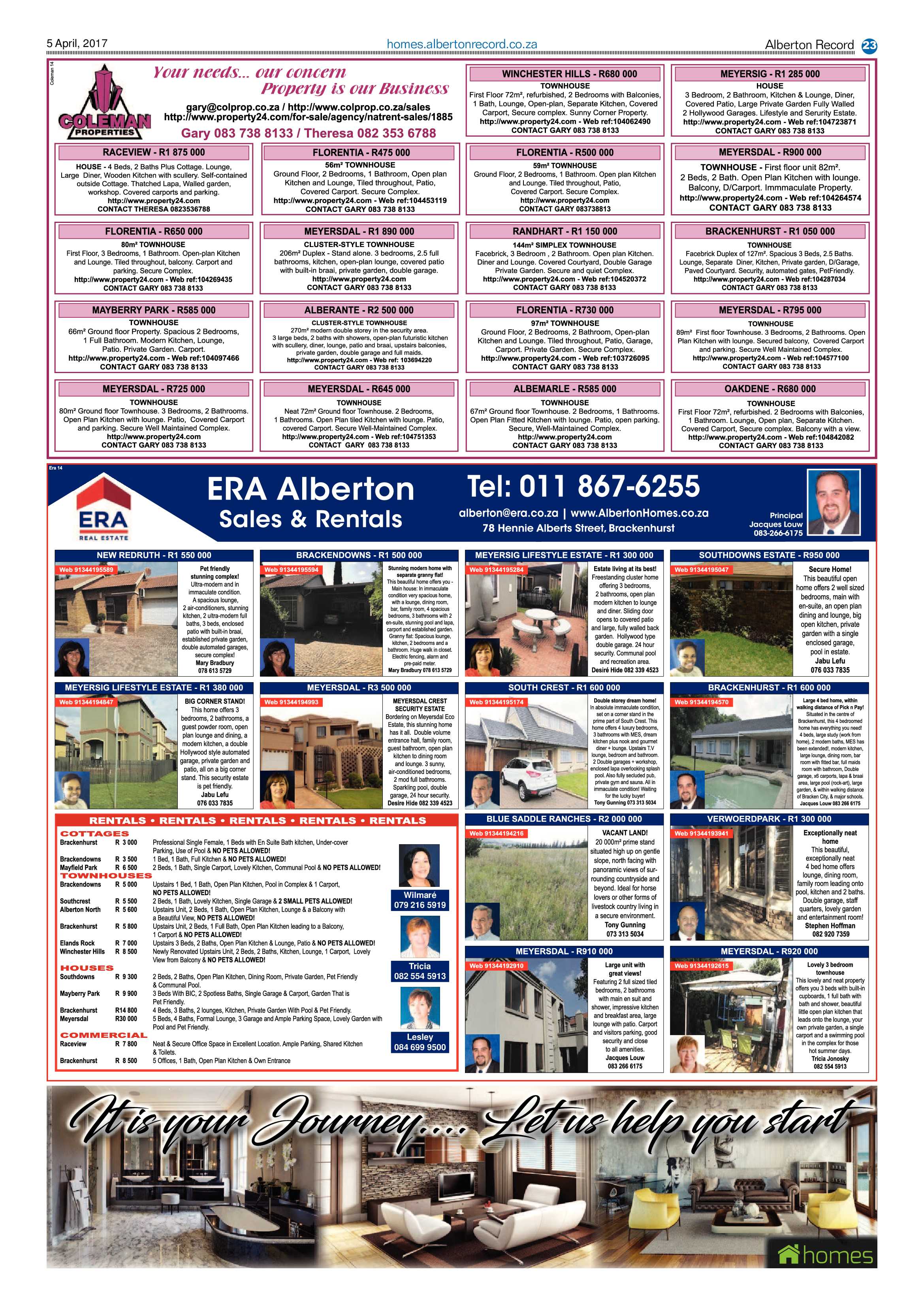 Alberton Record 05 April 2017 page 23