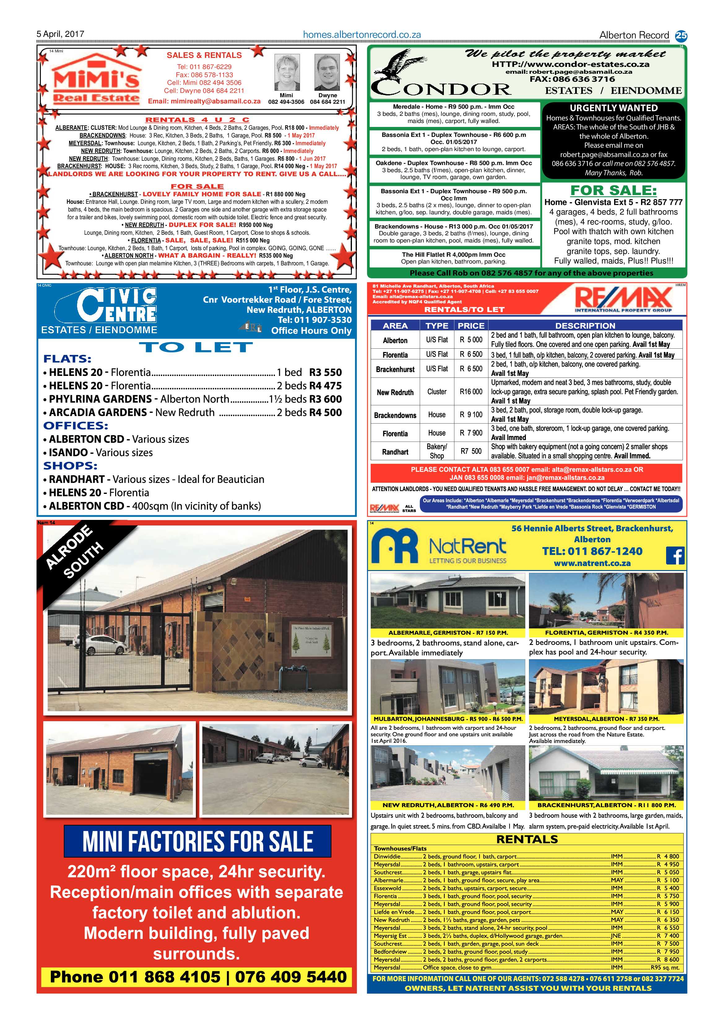 Alberton Record 05 April 2017 page 25