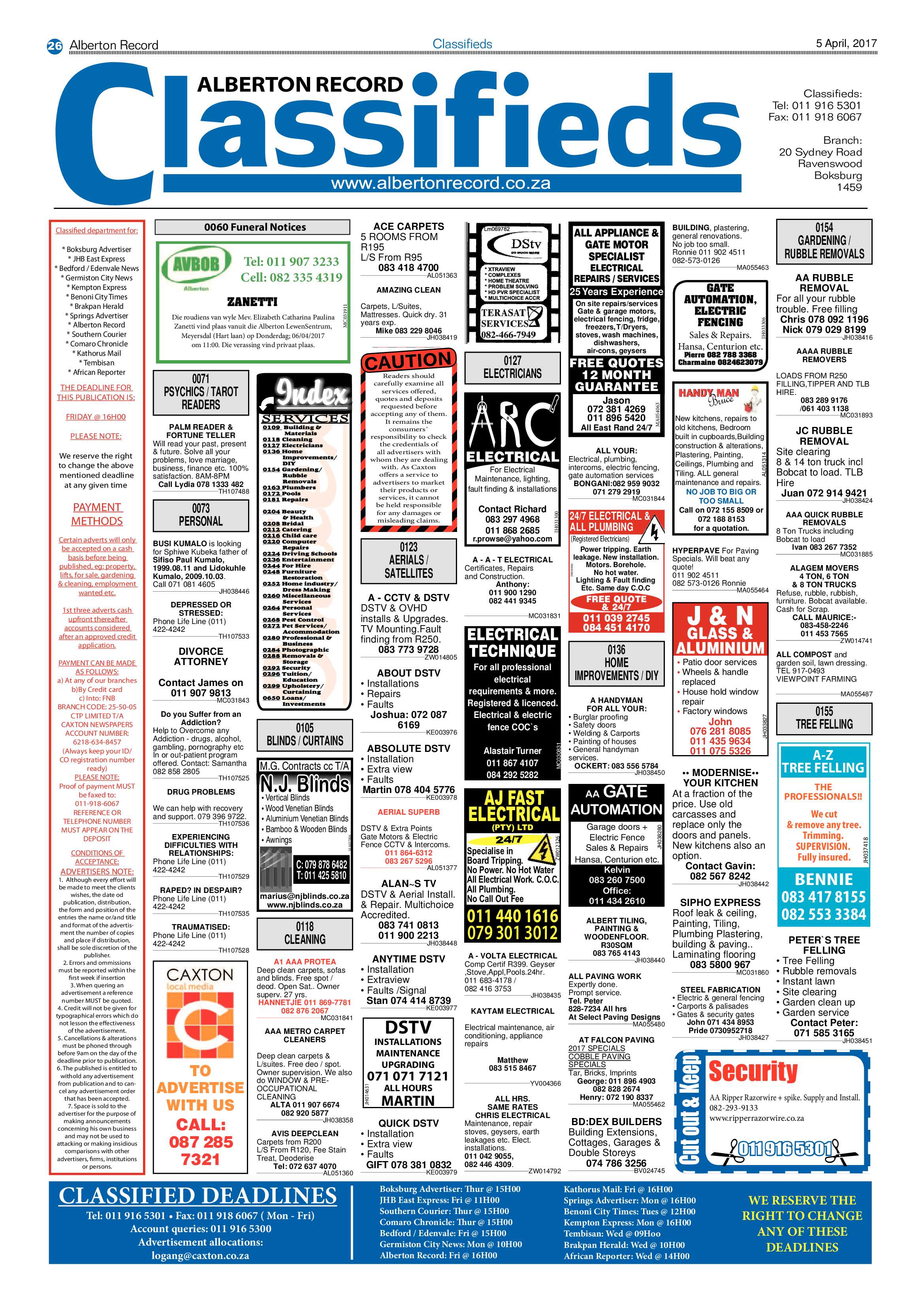 Alberton Record 05 April 2017 page 26