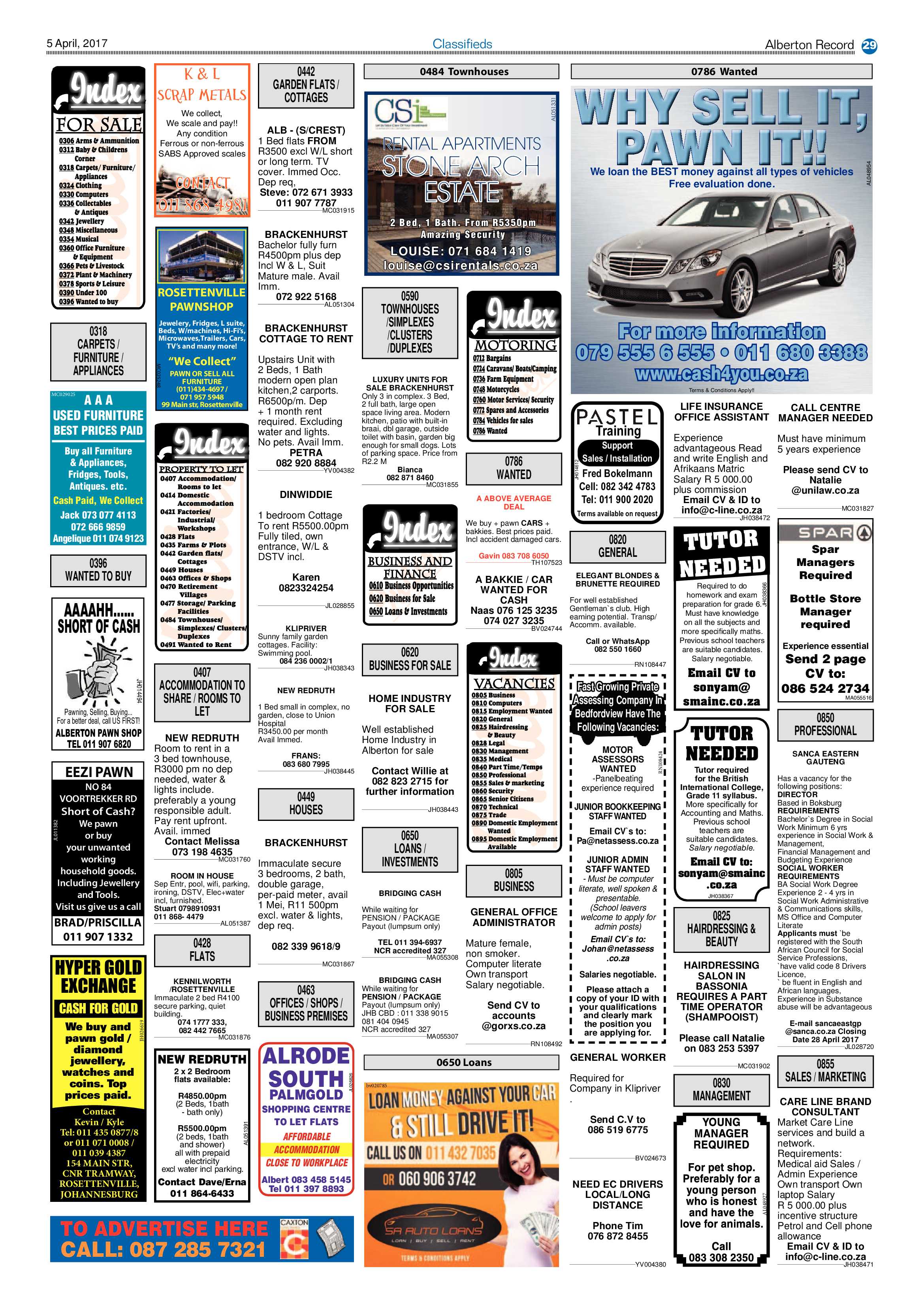 Alberton Record 05 April 2017 page 29
