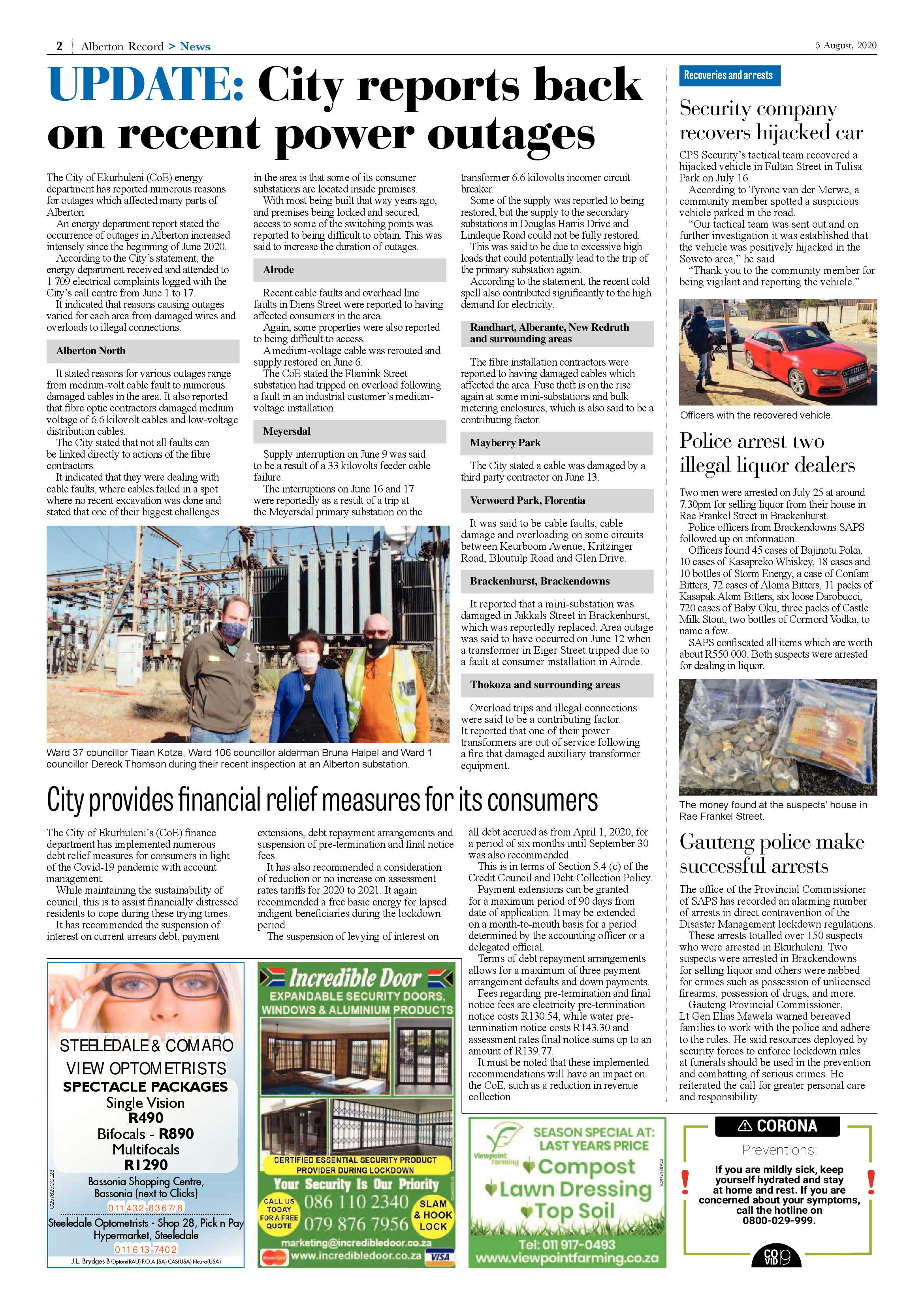 Alberton Record 05 August 2020 page 2