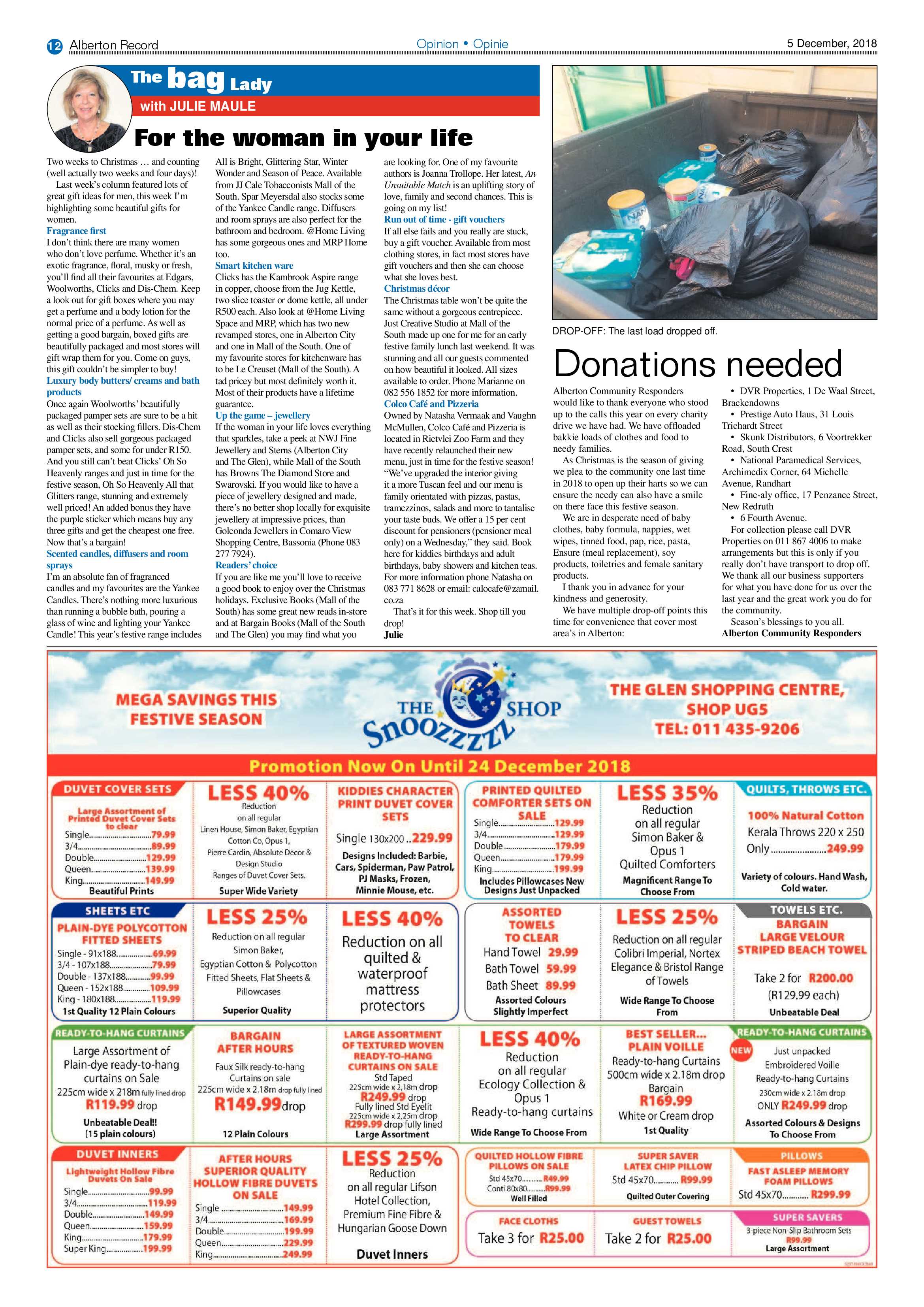 Alberton Record 05 December 2018 page 12