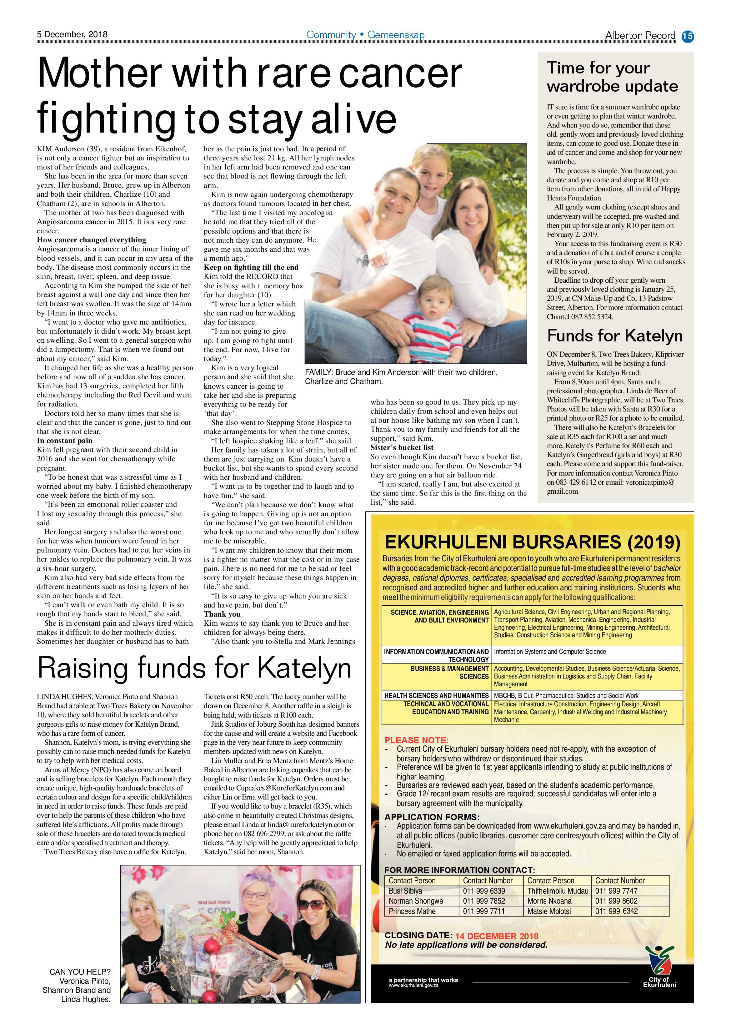 Alberton Record 05 December 2018 page 15
