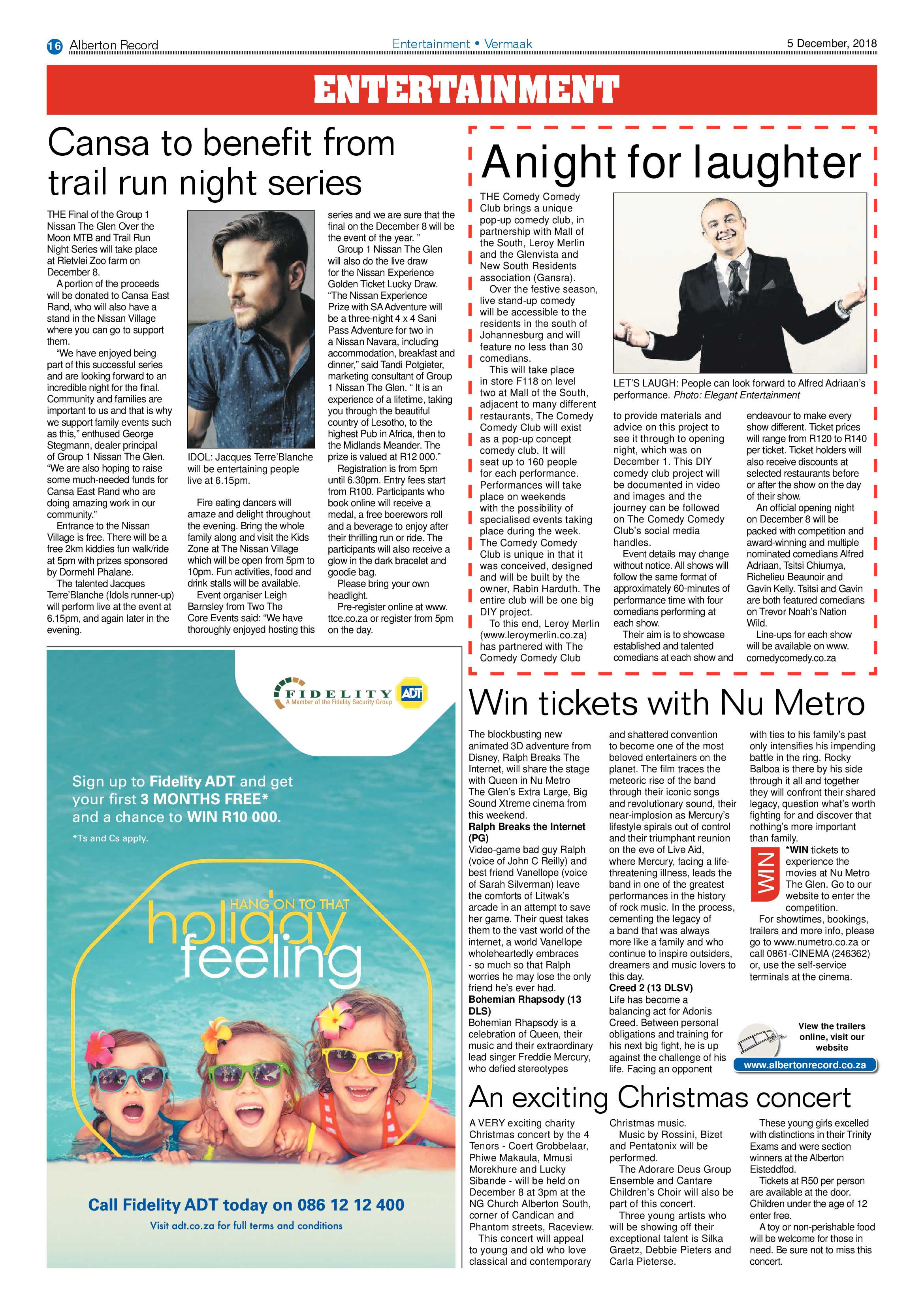 Alberton Record 05 December 2018 page 16