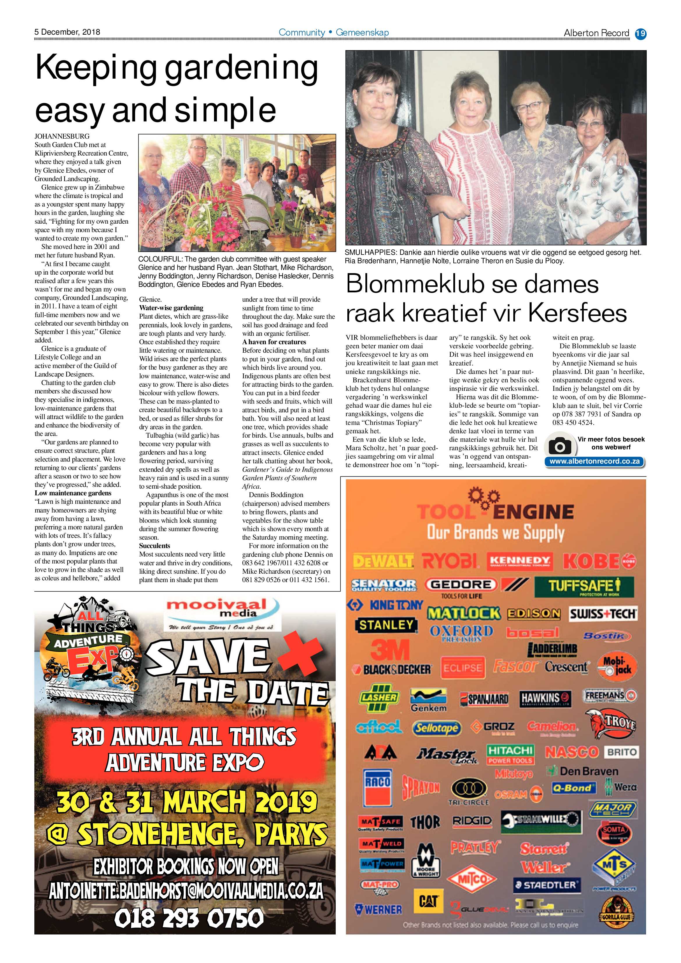 Alberton Record 05 December 2018 page 19