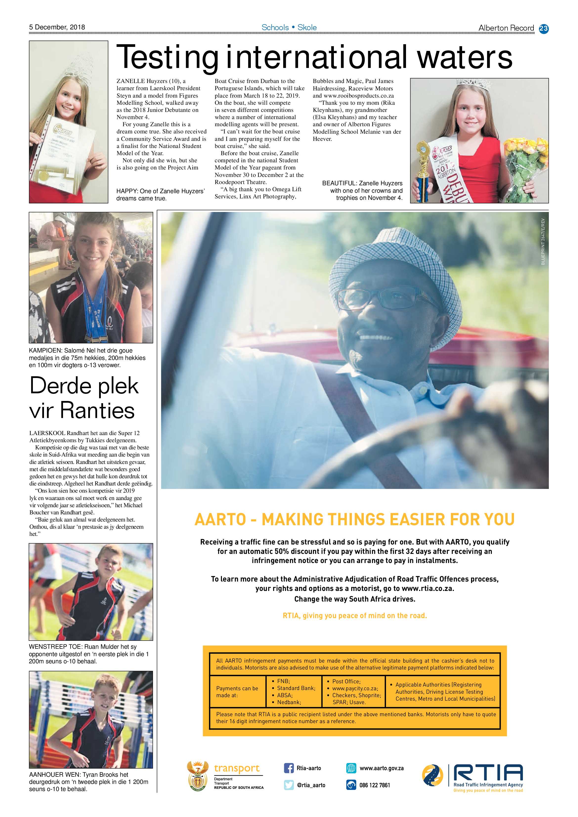 Alberton Record 05 December 2018 page 23