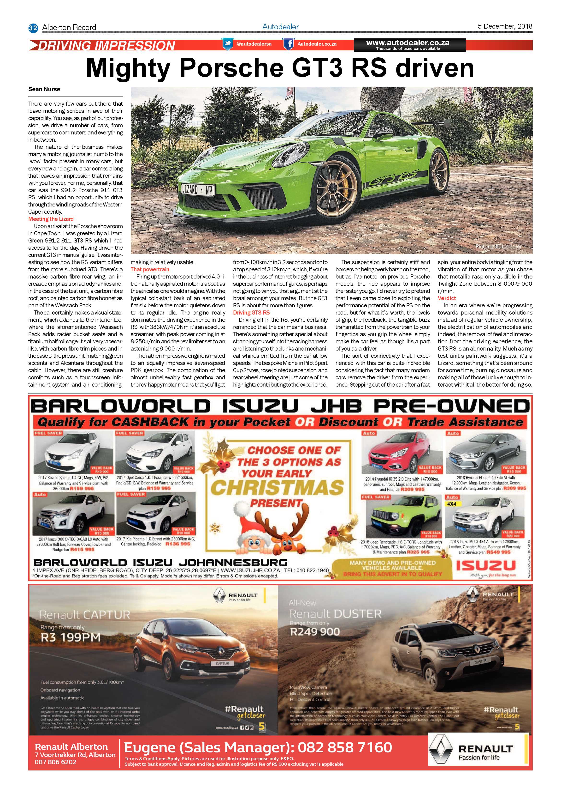 Alberton Record 05 December 2018 page 32