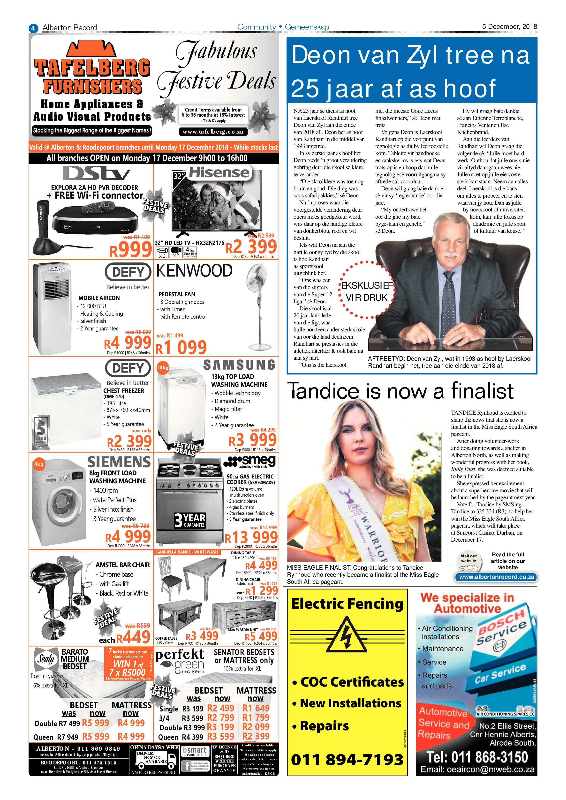 Alberton Record 05 December 2018 page 4