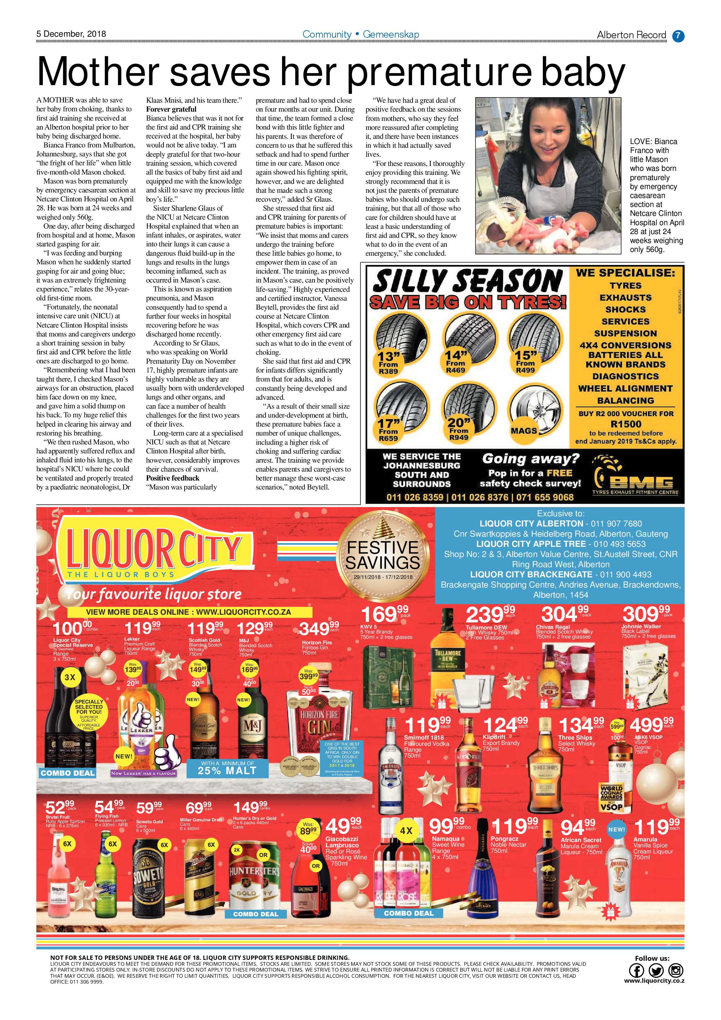 Alberton Record 05 December 2018 page 7
