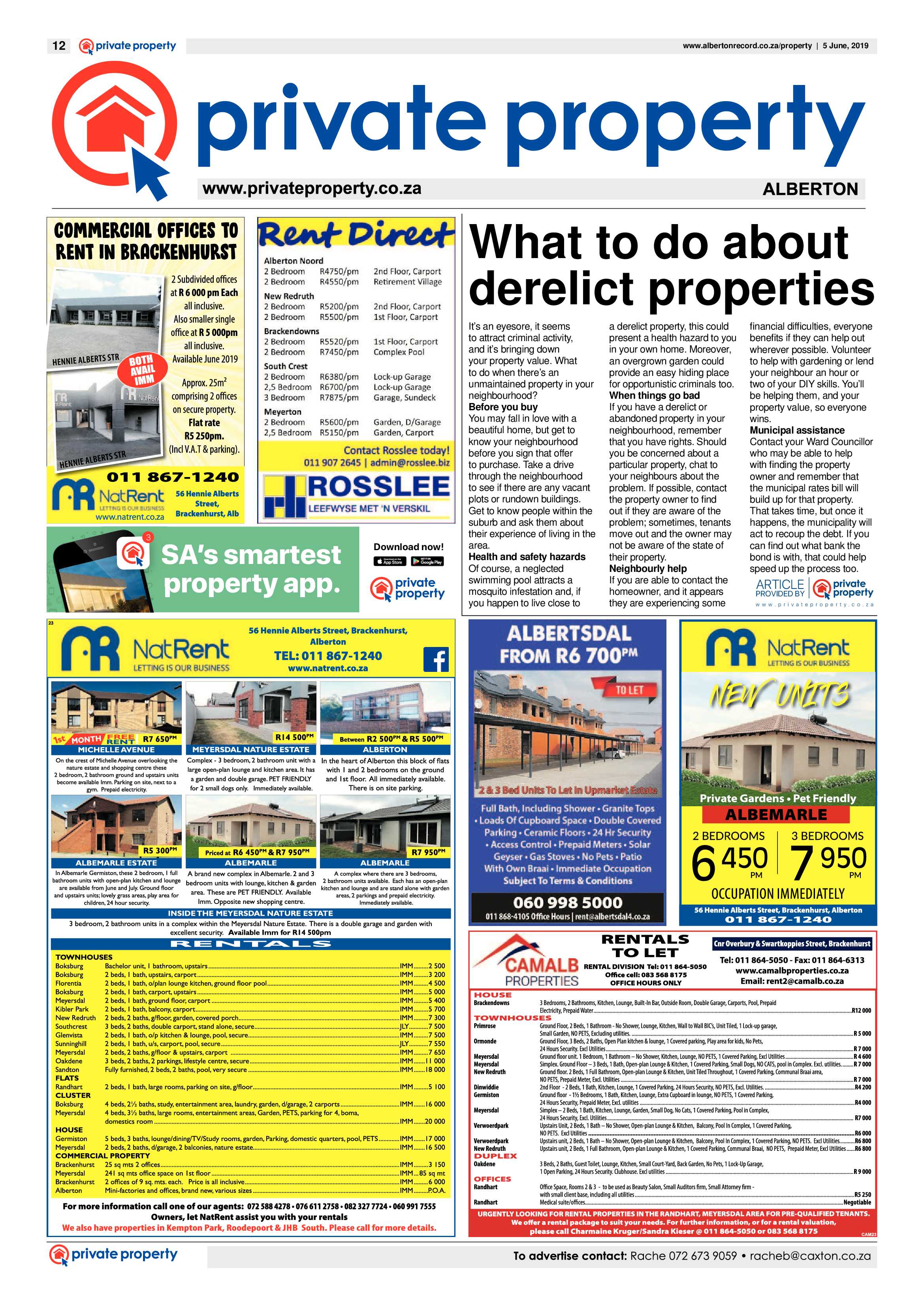 Alberton Record 05 June 2019 page 12