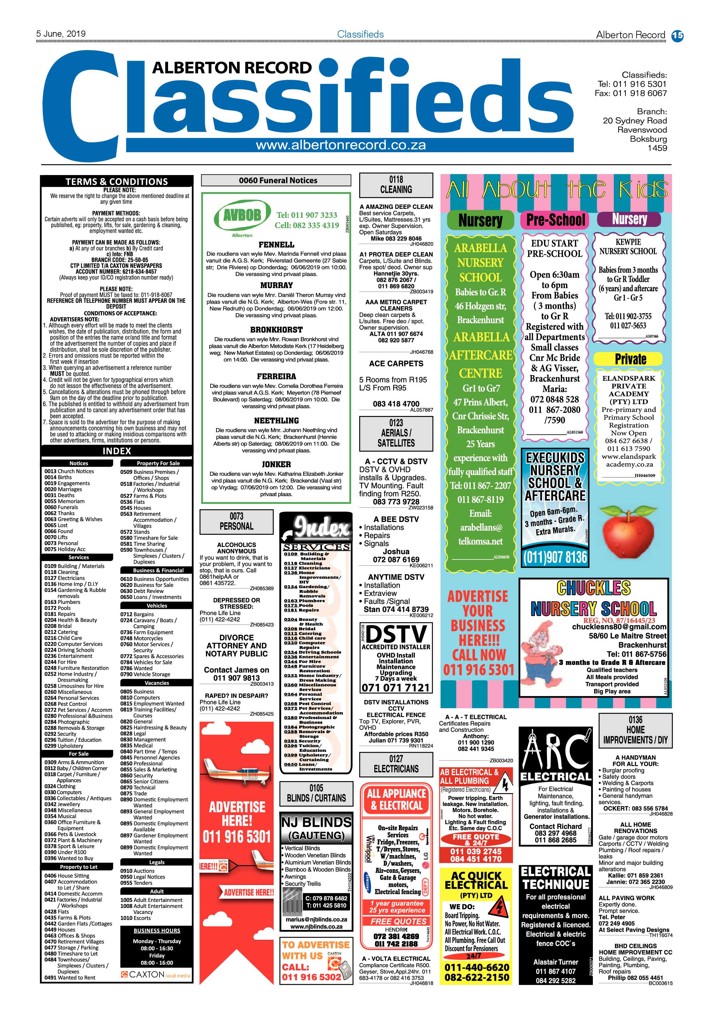 Alberton Record 05 June 2019 page 15