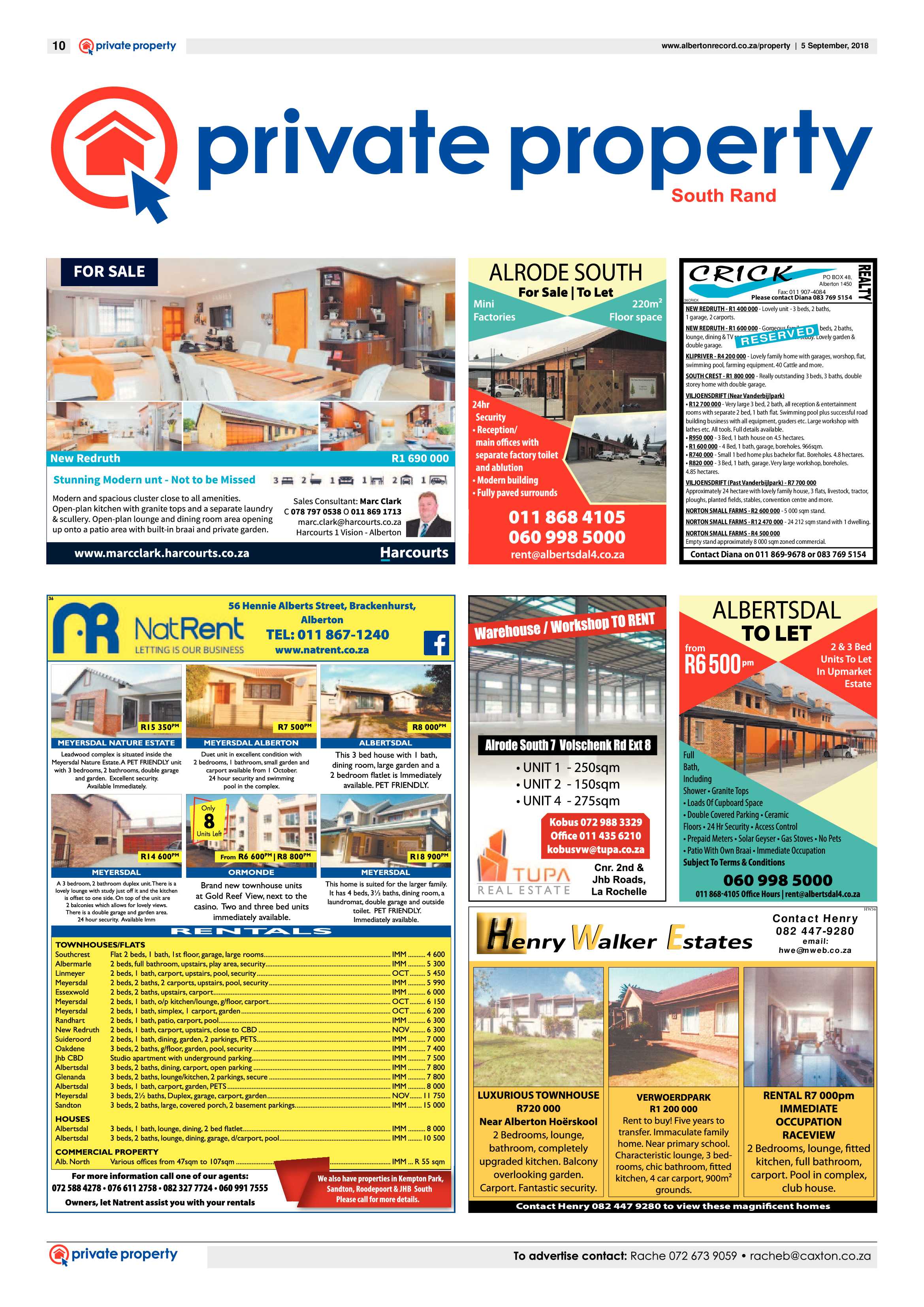 Alberton Record 05 September 2018 page 10