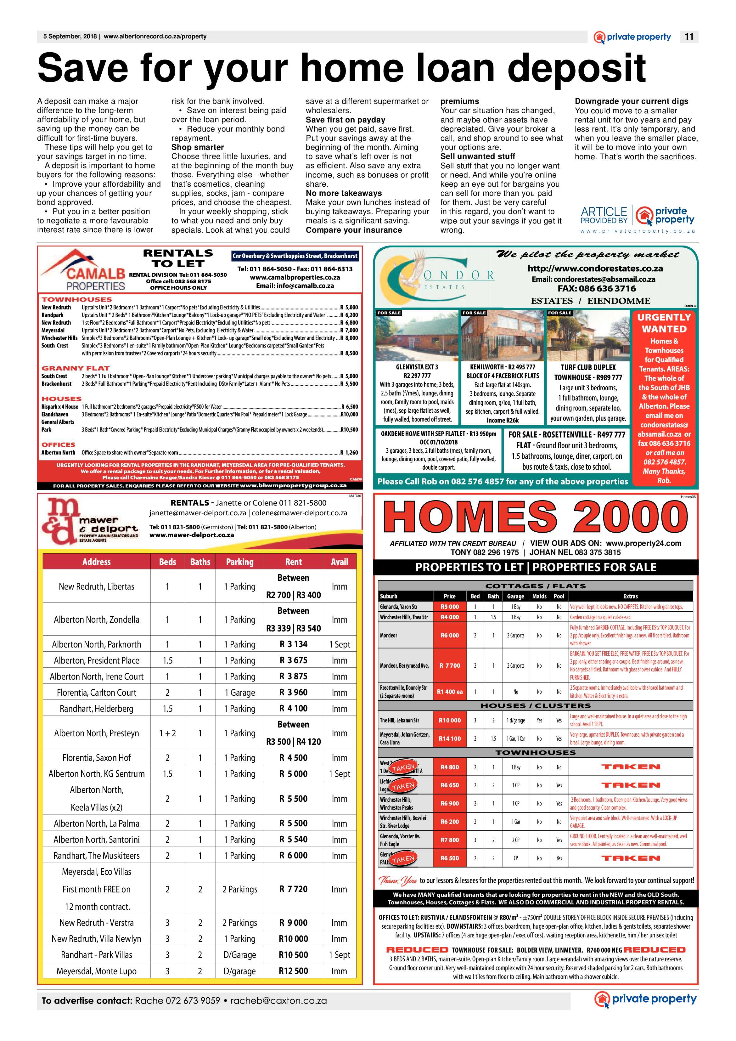 Alberton Record 05 September 2018 page 11