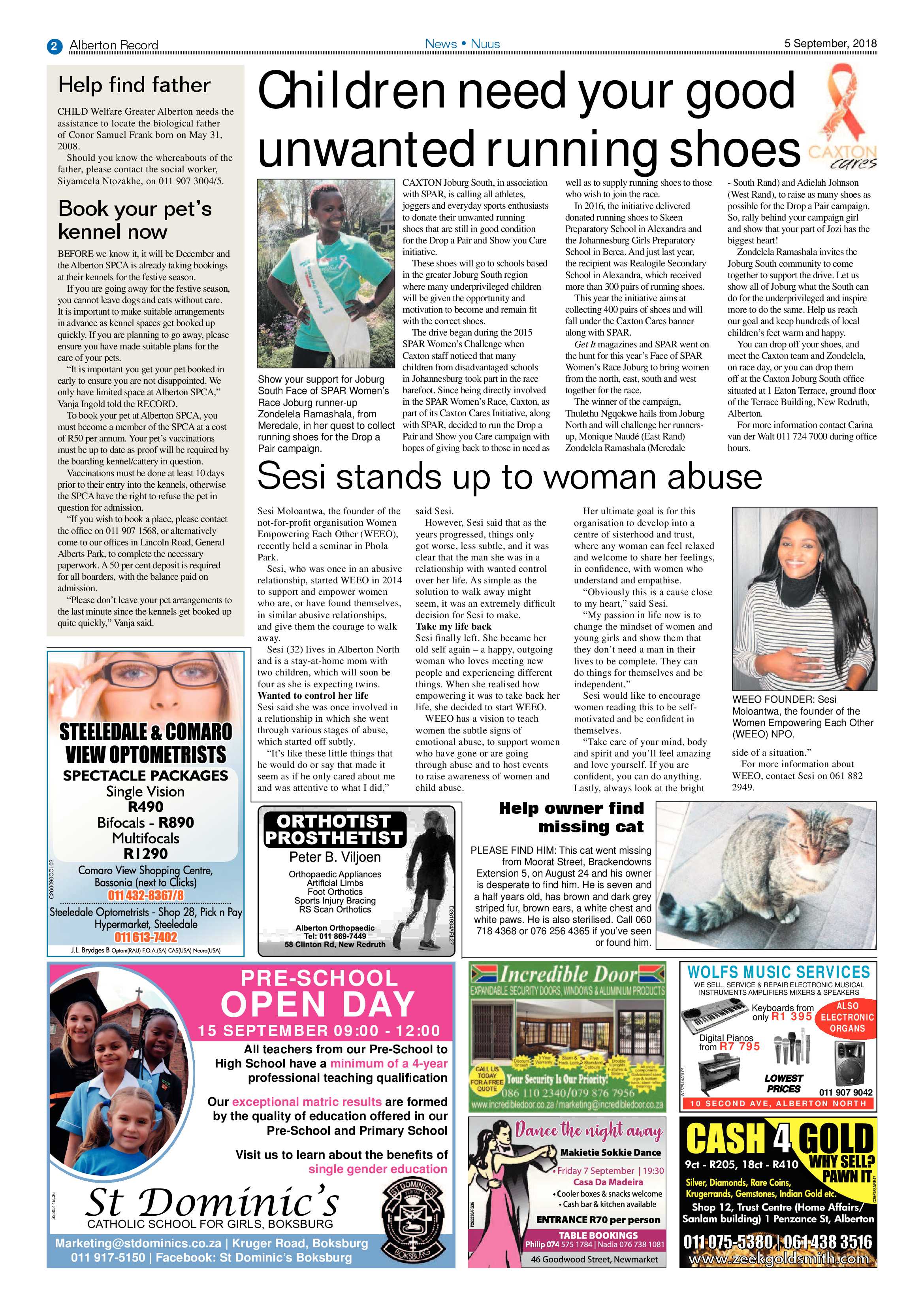 Alberton Record 05 September 2018 page 2