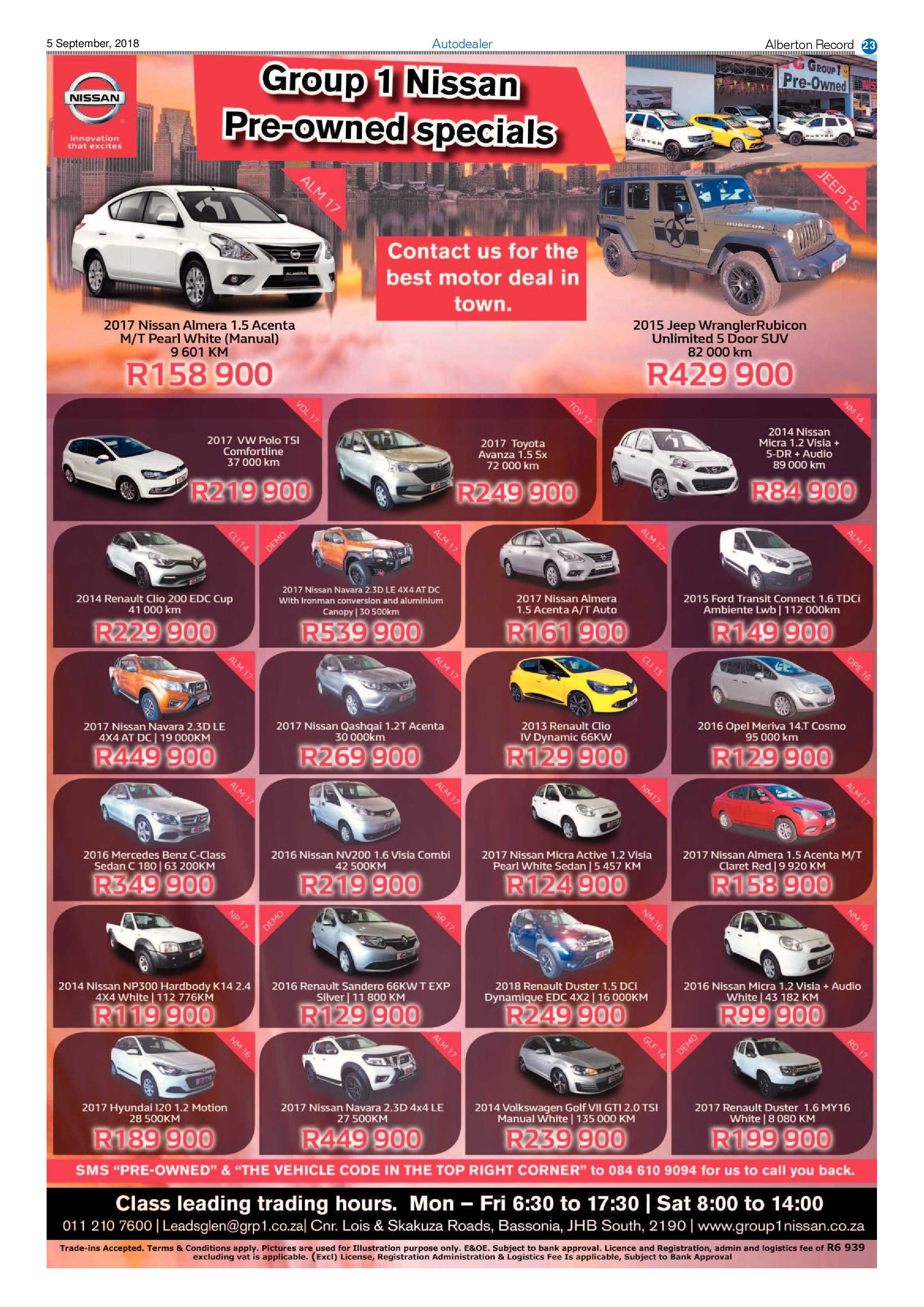 Alberton Record 05 September 2018 page 23