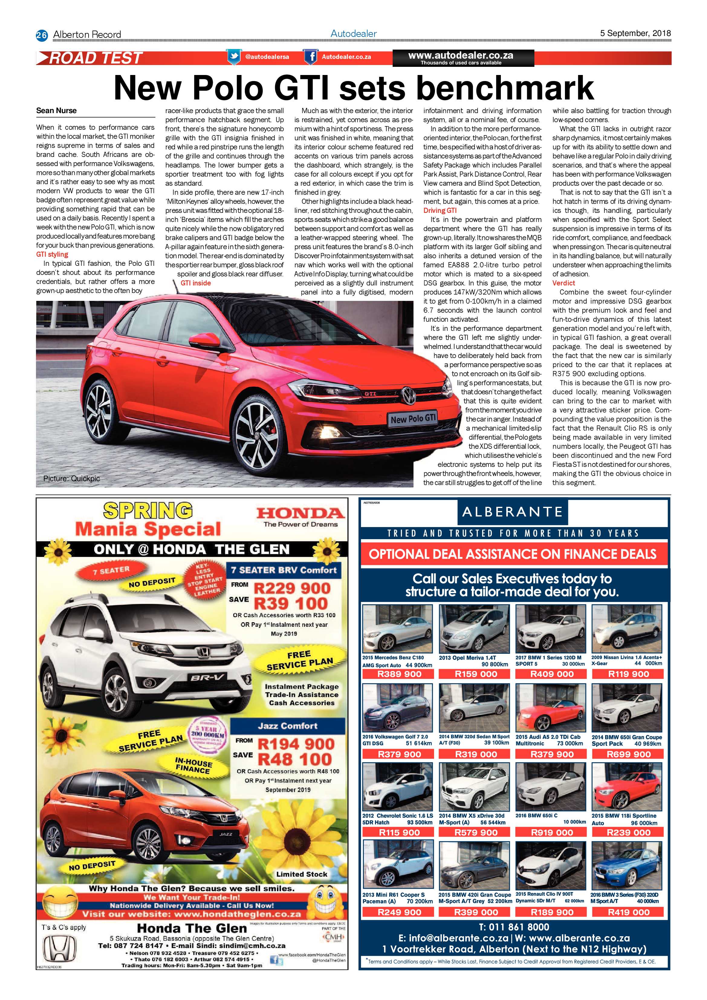 Alberton Record 05 September 2018 page 26