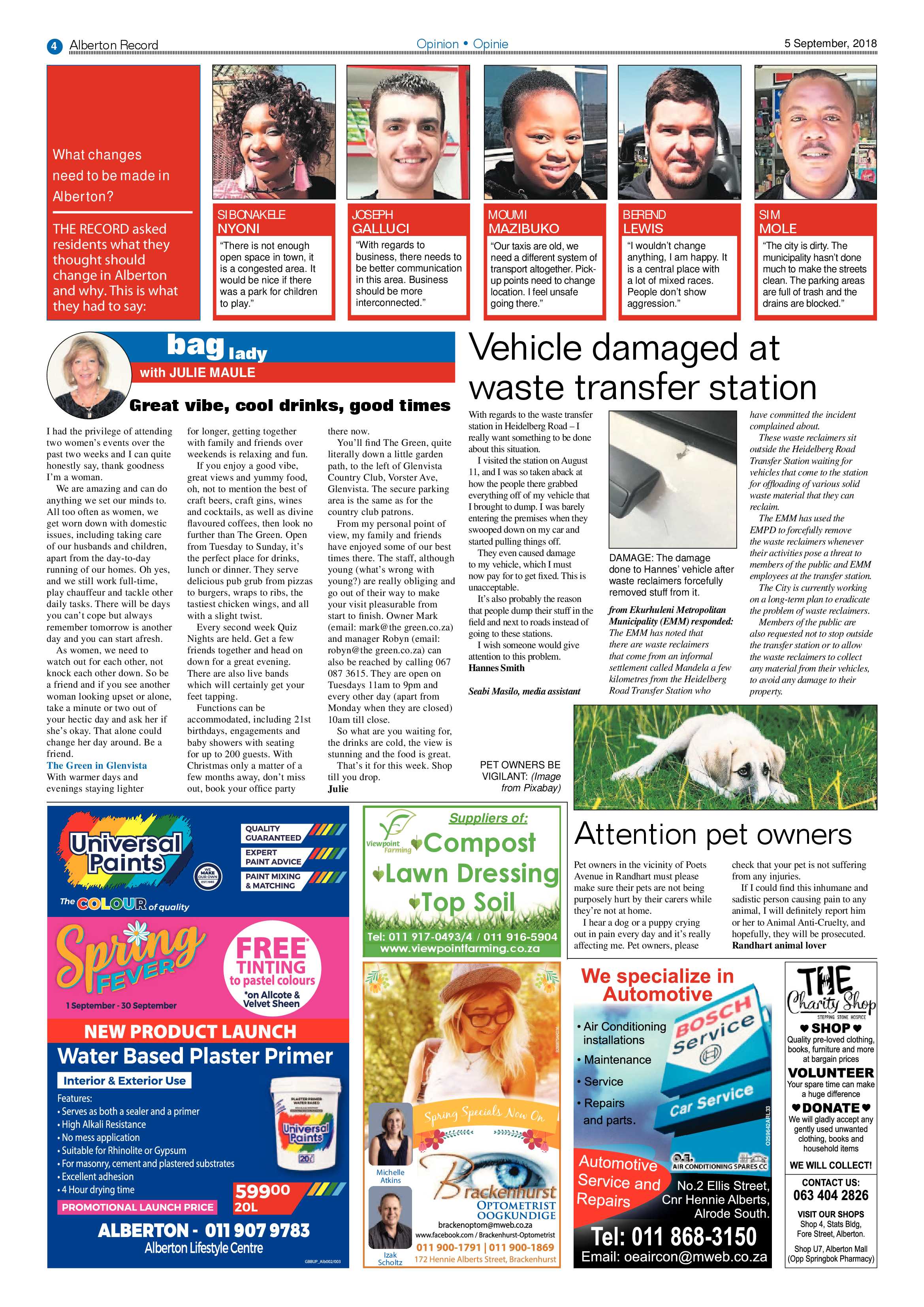 Alberton Record 05 September 2018 page 4