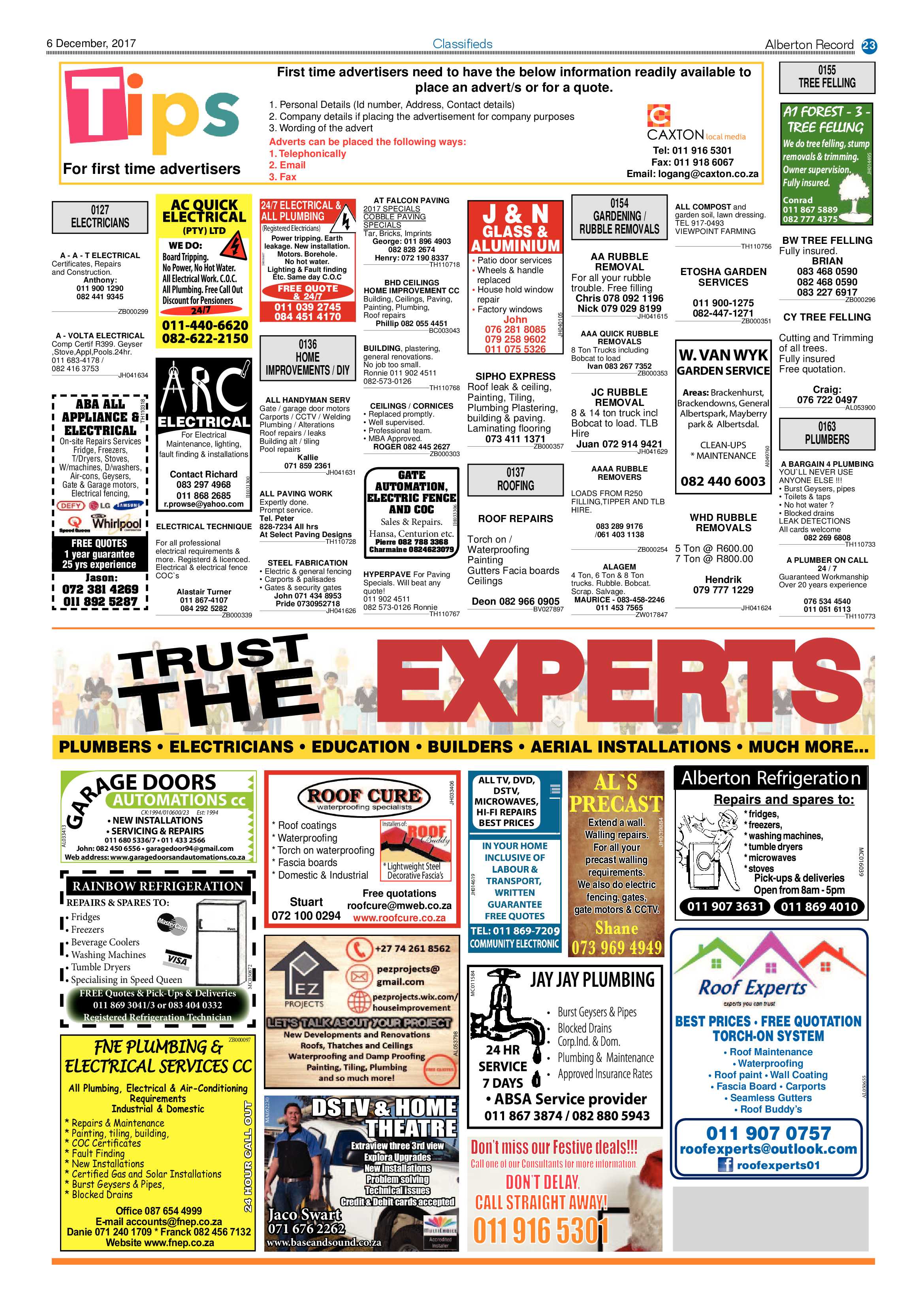 Alberton Record 06 December 2017 page 23