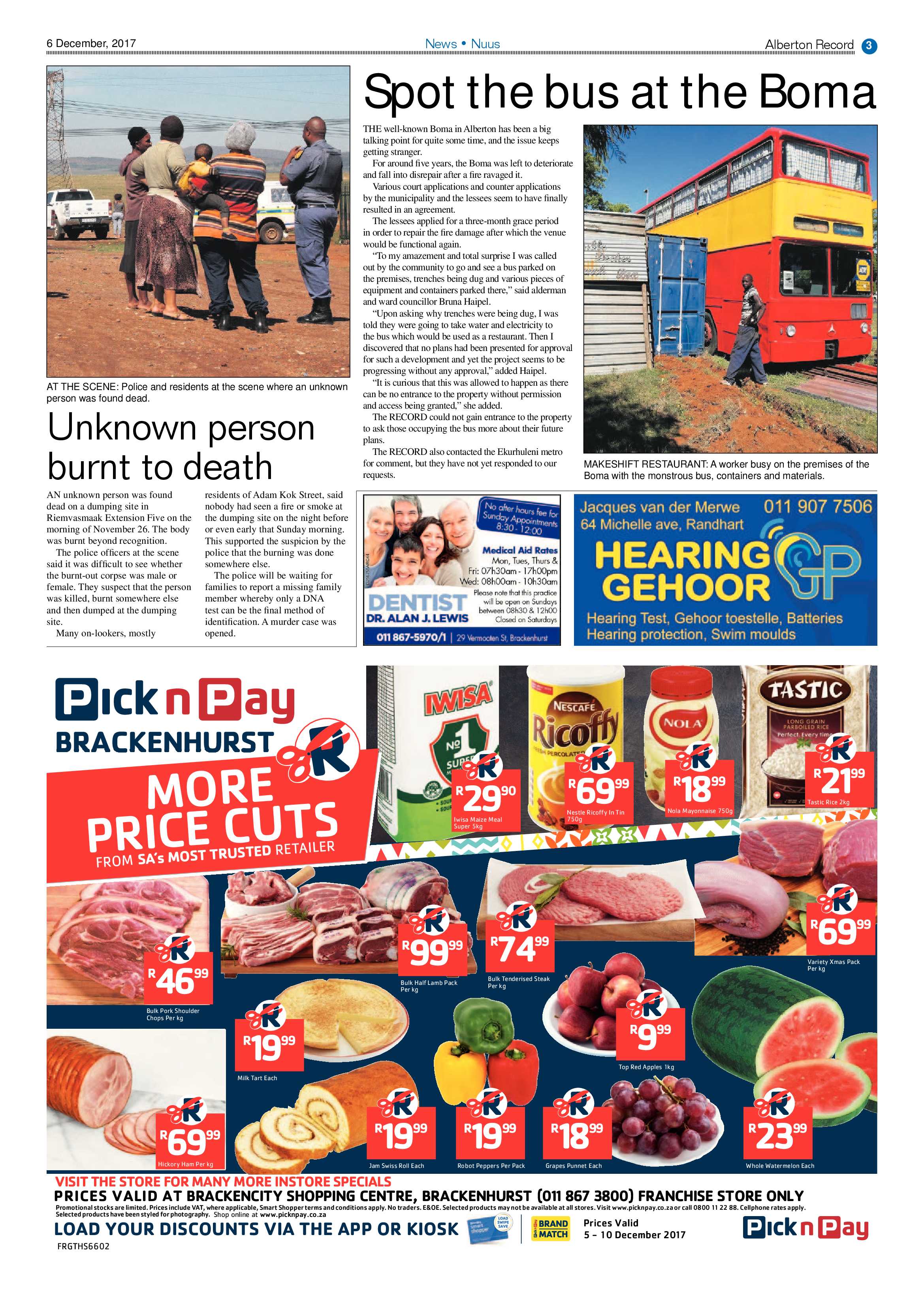 Alberton Record 06 December 2017 page 3