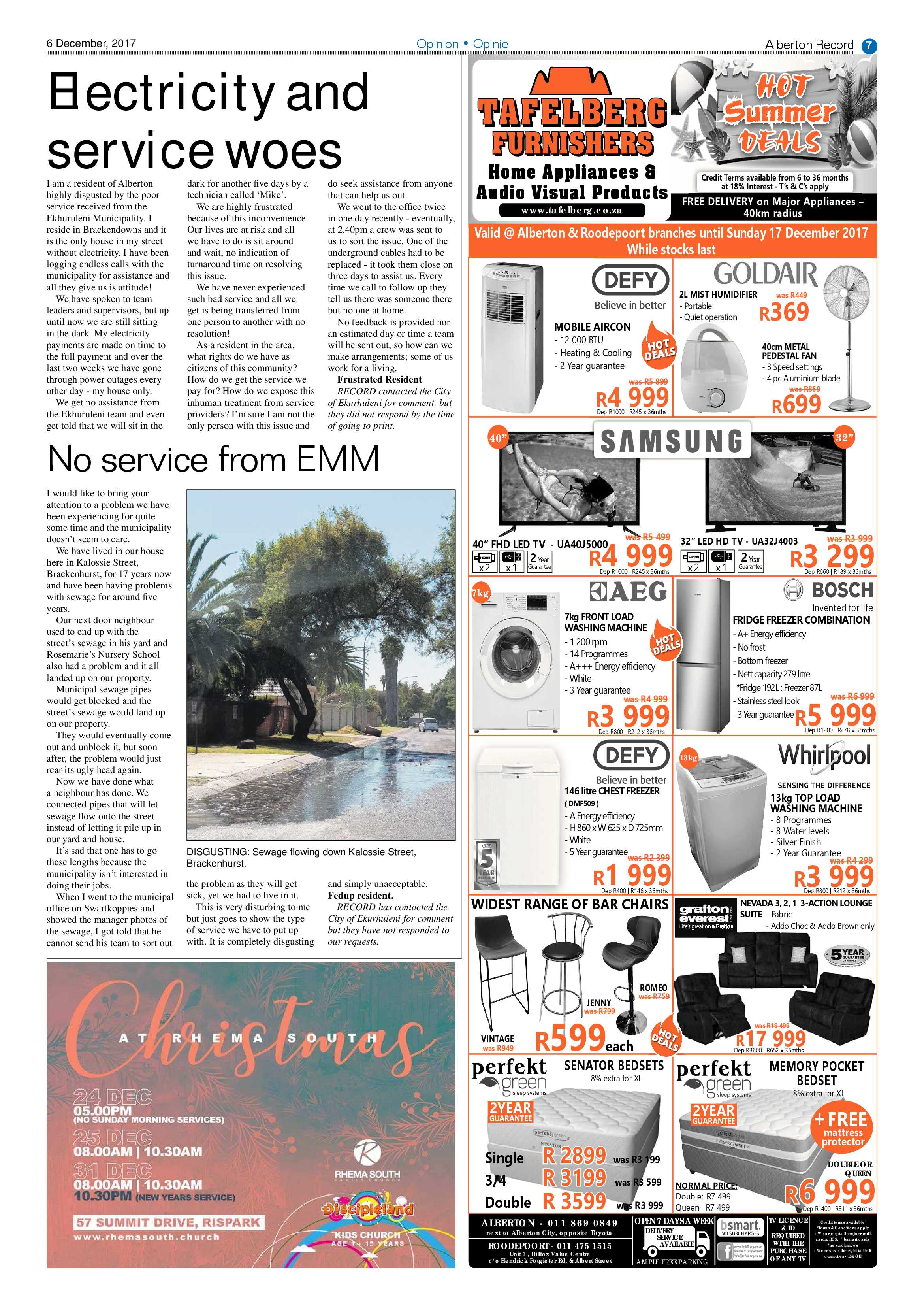 Alberton Record 06 December 2017 page 7