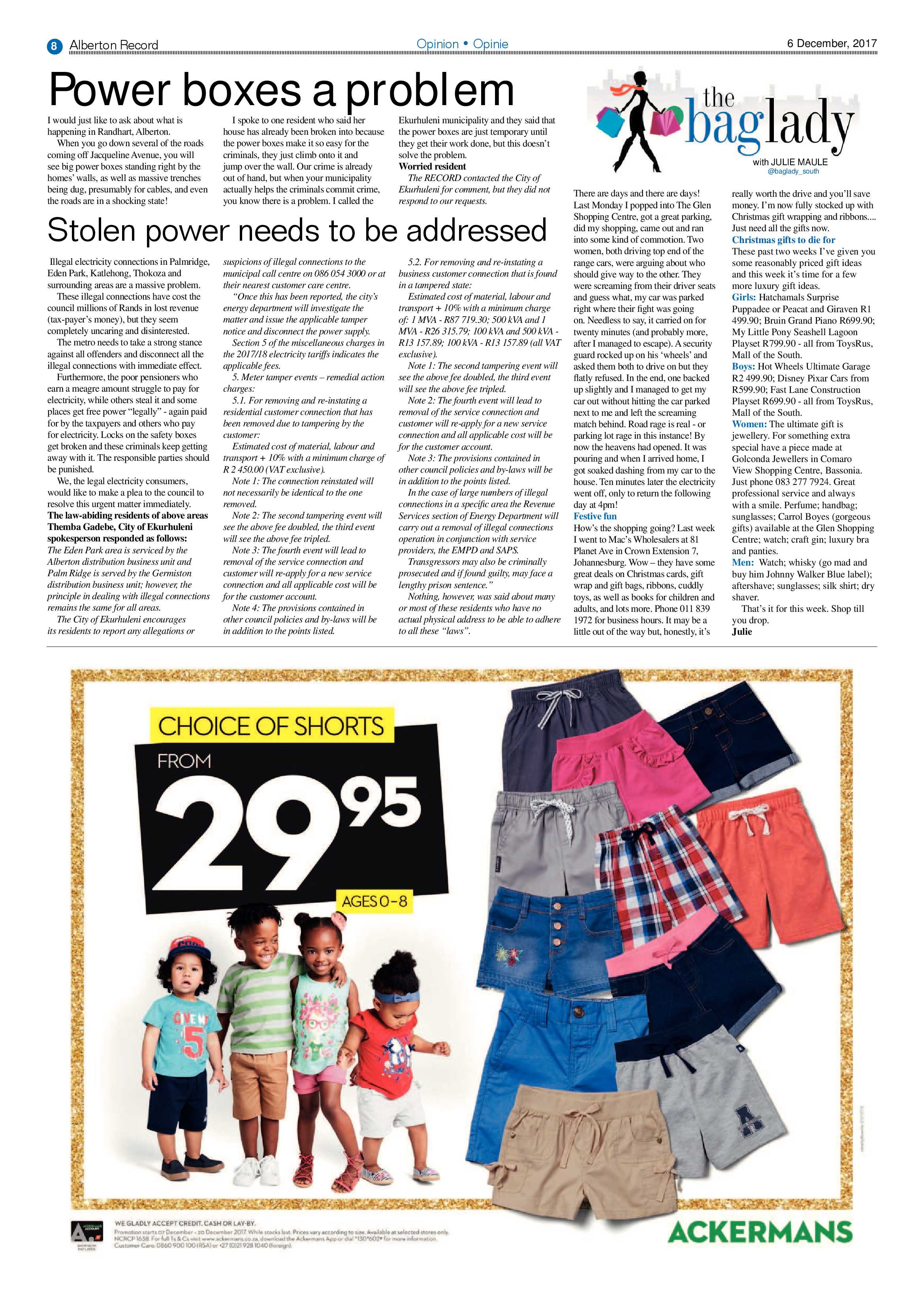 Alberton Record 06 December 2017 page 8