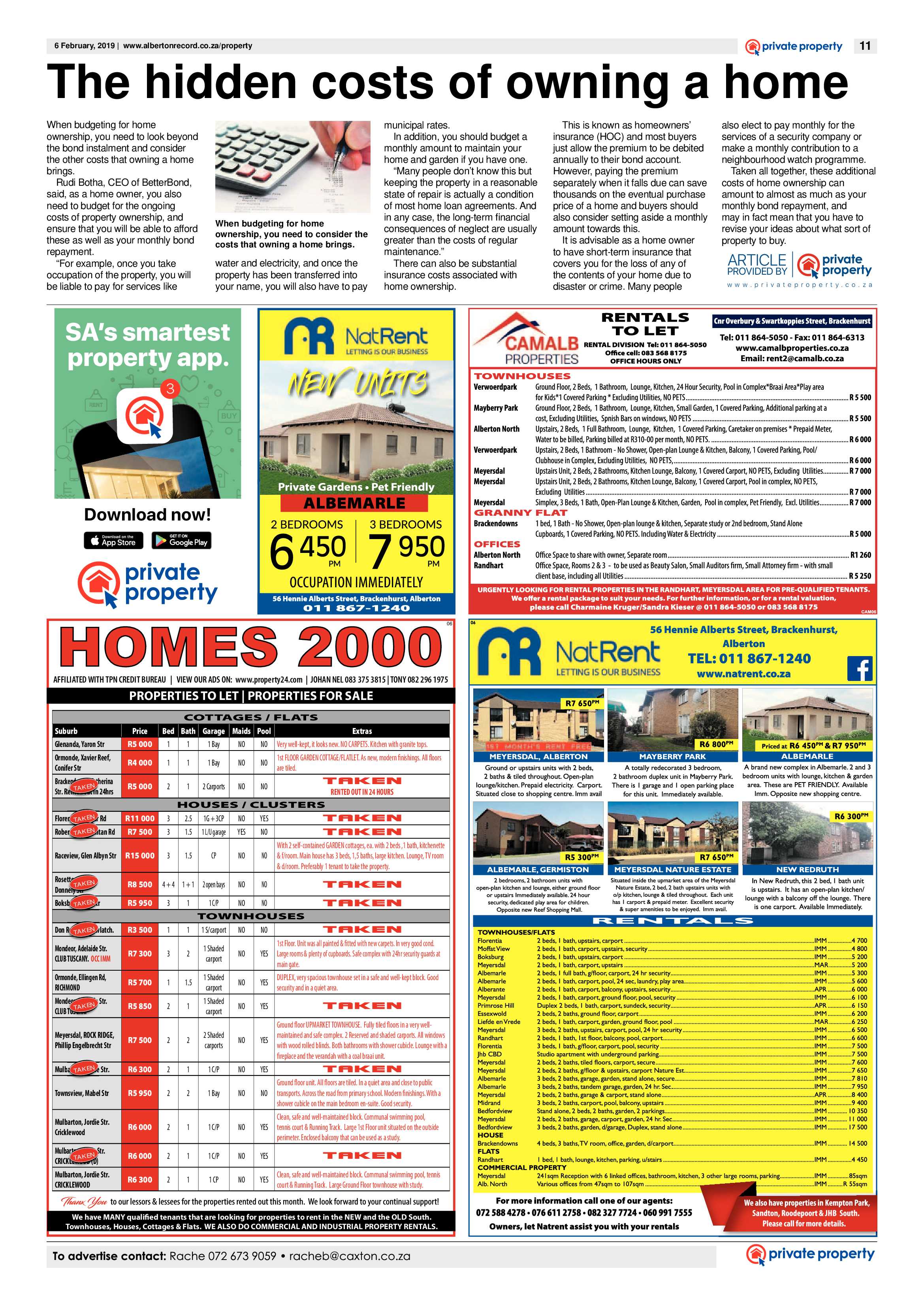 Alberton Record 06 February 2019 page 11
