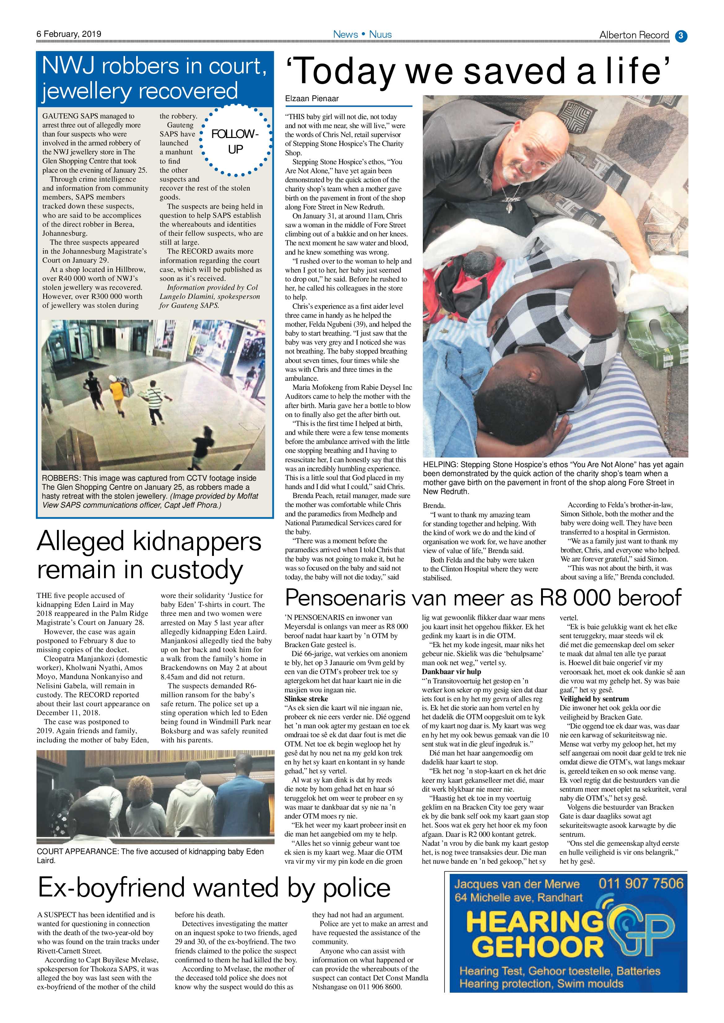 Alberton Record 06 February 2019 page 3