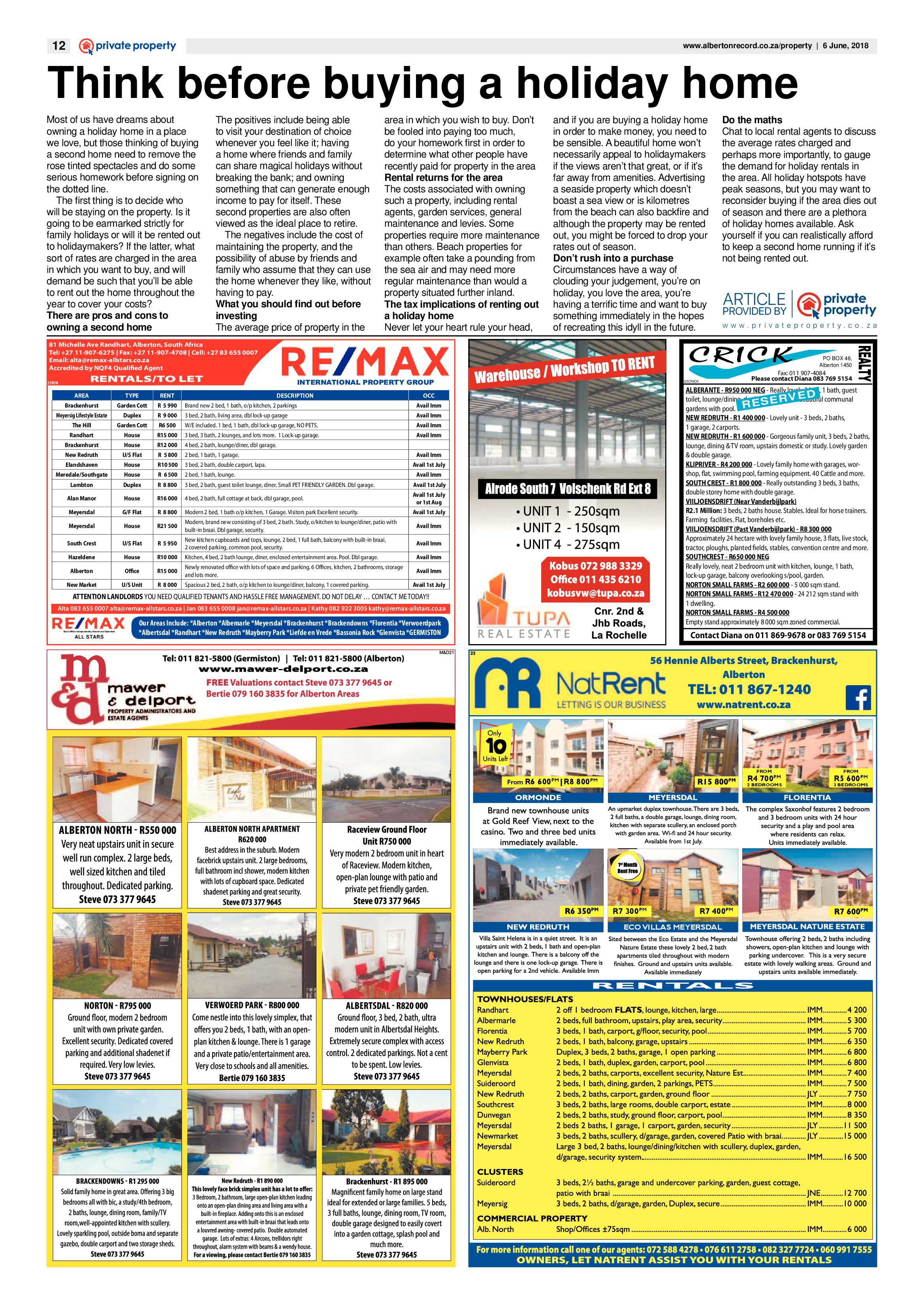 Alberton Record 06 June 2018 page 14
